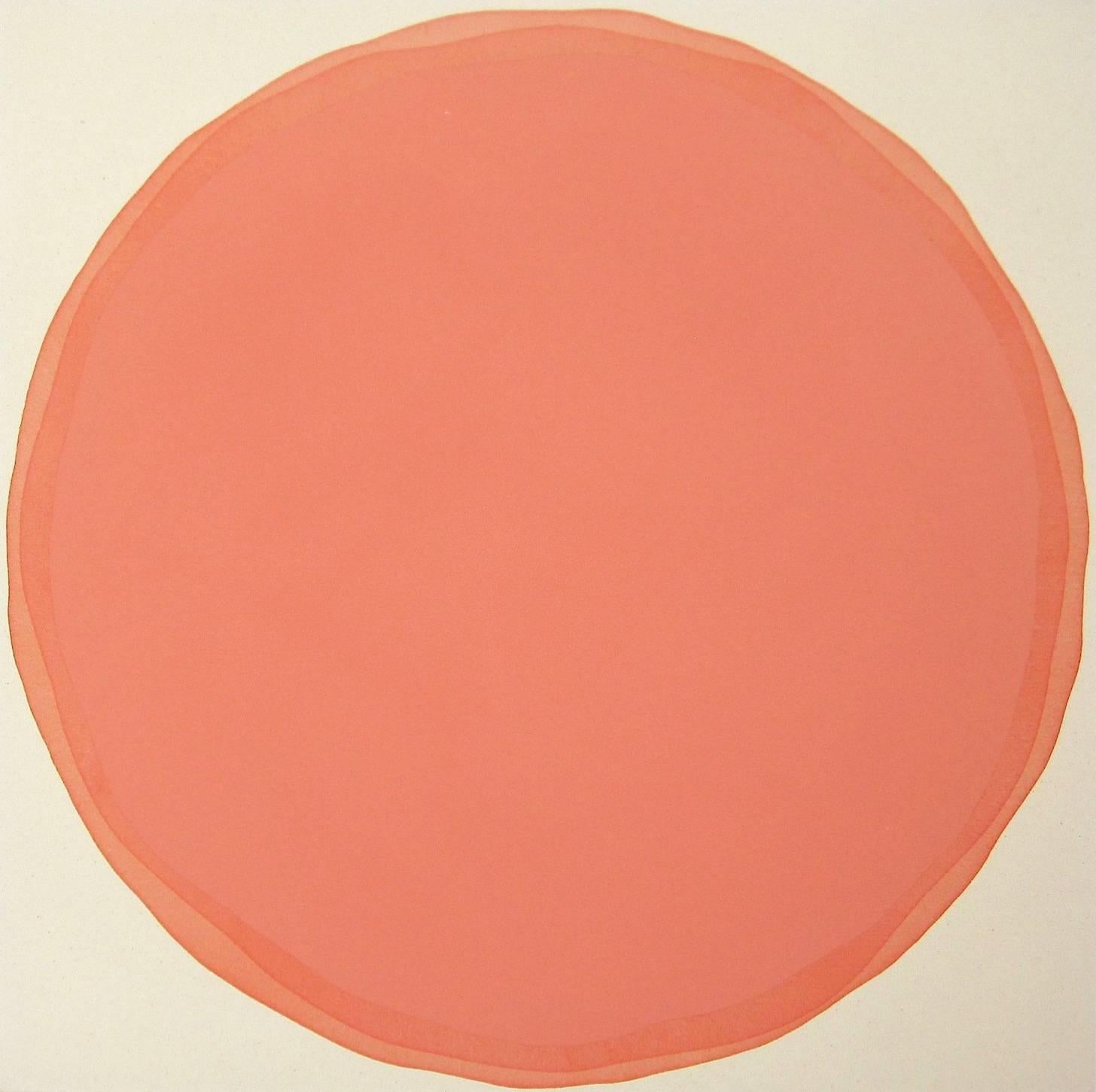 Dawn Arrowsmith Abstract Painting – Way Orange