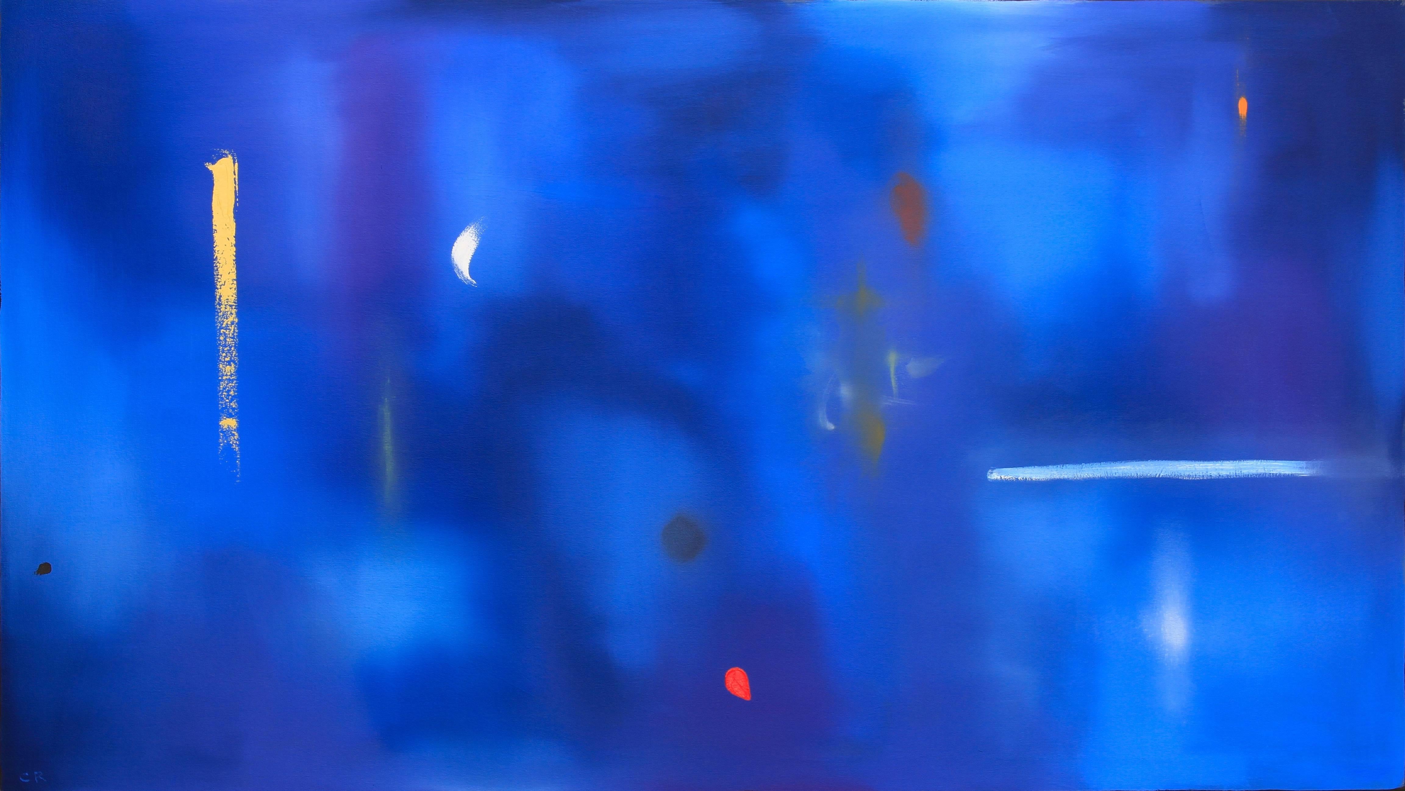 Abstract Painting Curtis Ripley - Nuit de juin