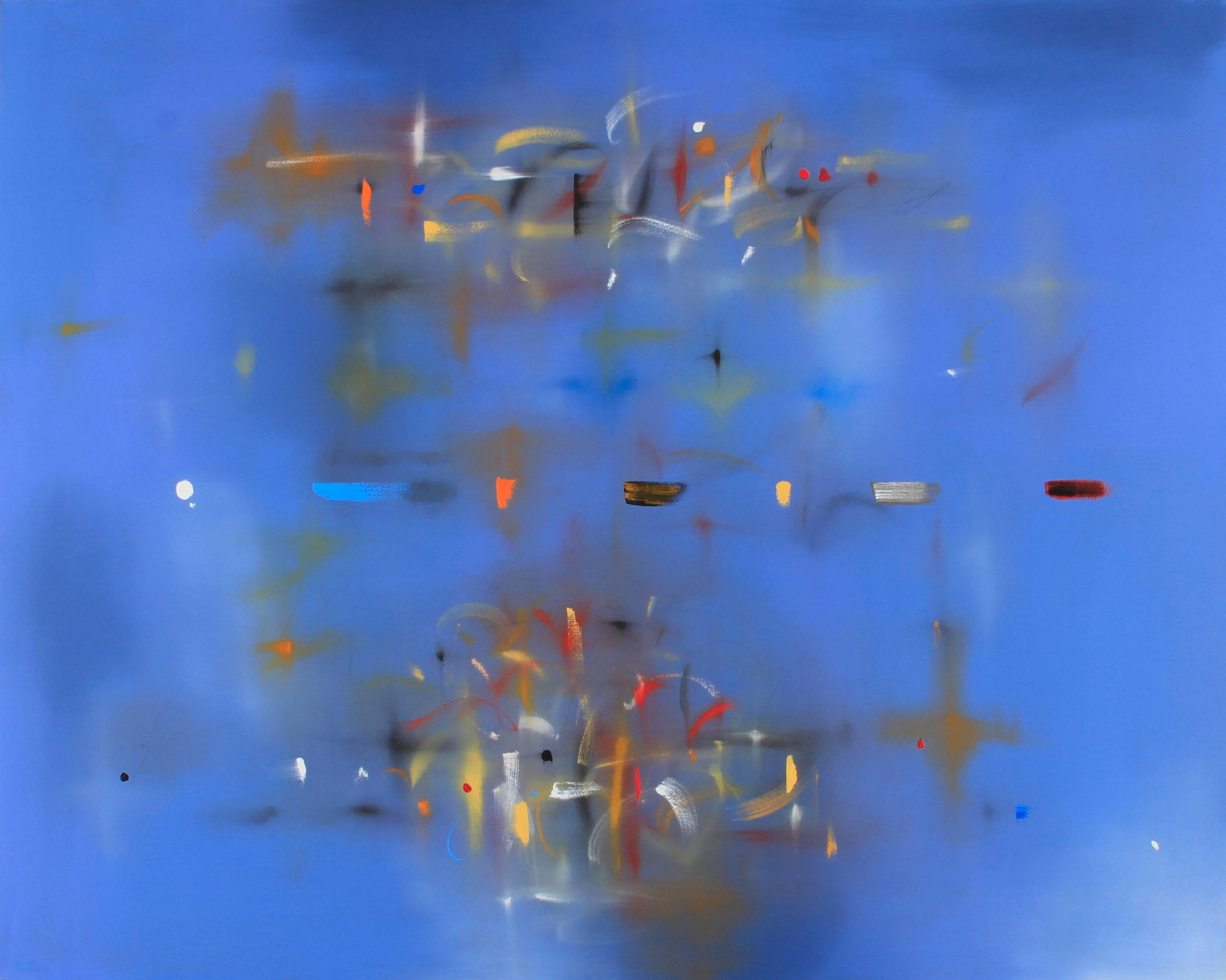 Curtis Ripley Abstract Painting - June Morning