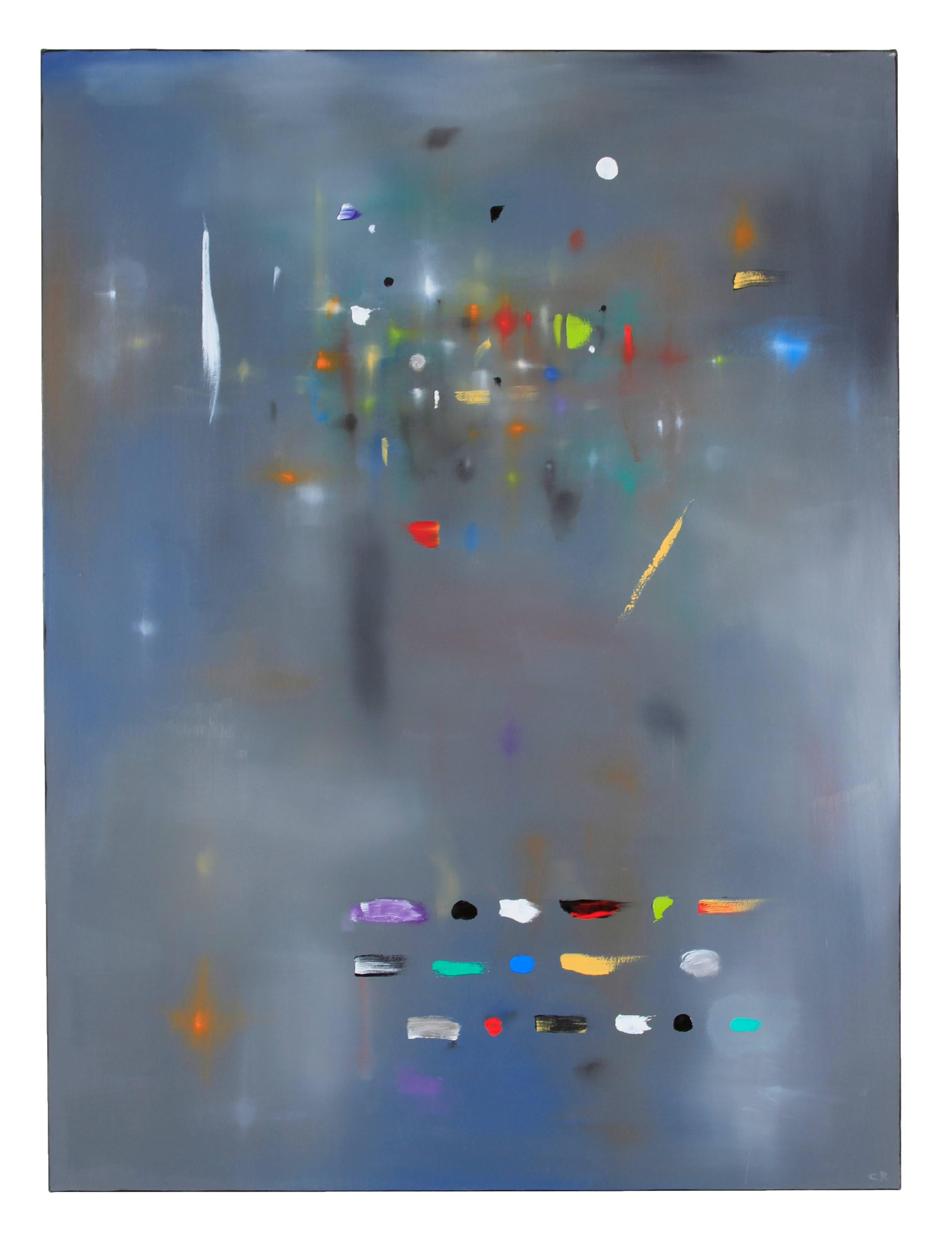 Curtis Ripley Abstract Painting - Nightfall #9