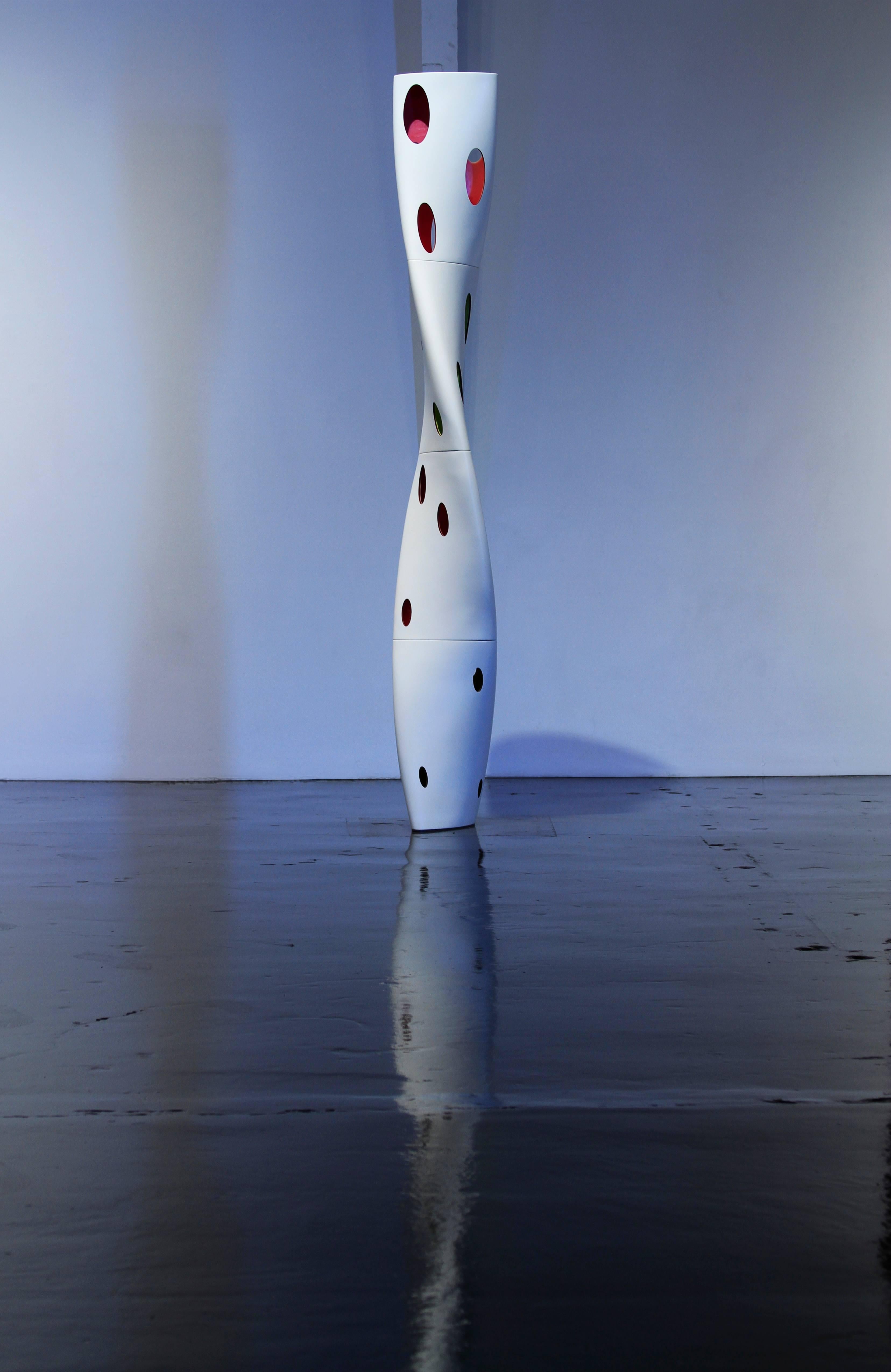 Eric Johnson Abstract Sculpture - Tower A of the Towers of Good and Evil