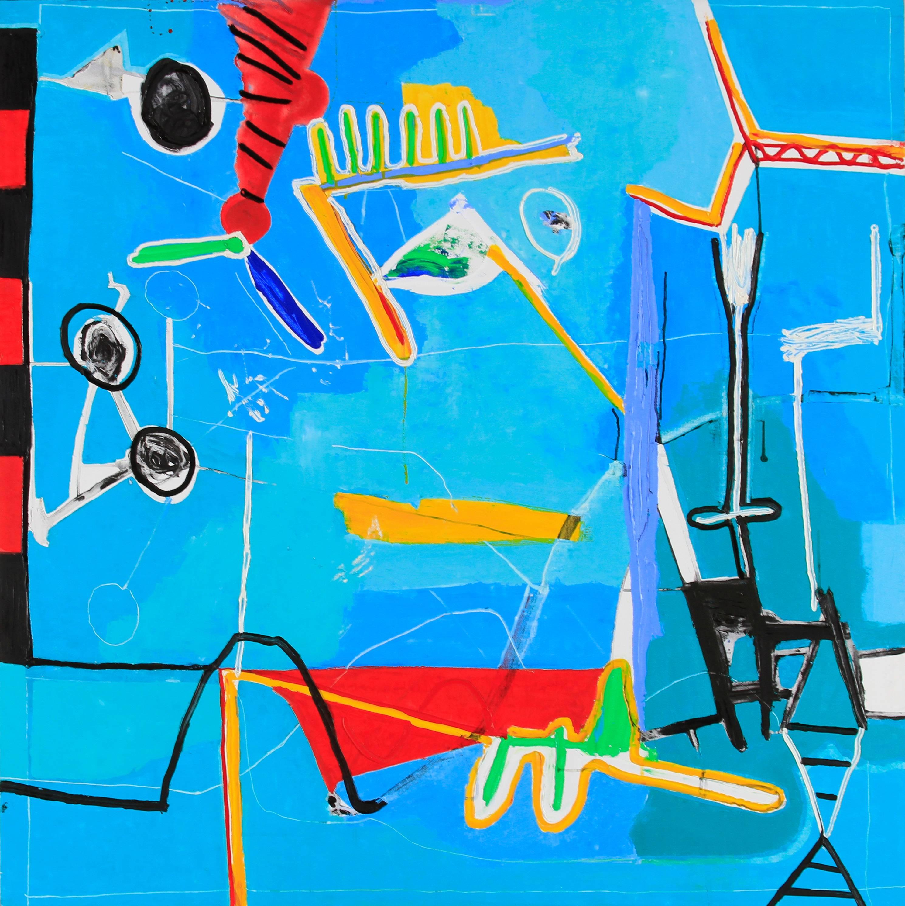 Gustavo Ramos Rivera Abstract Painting - Milagros