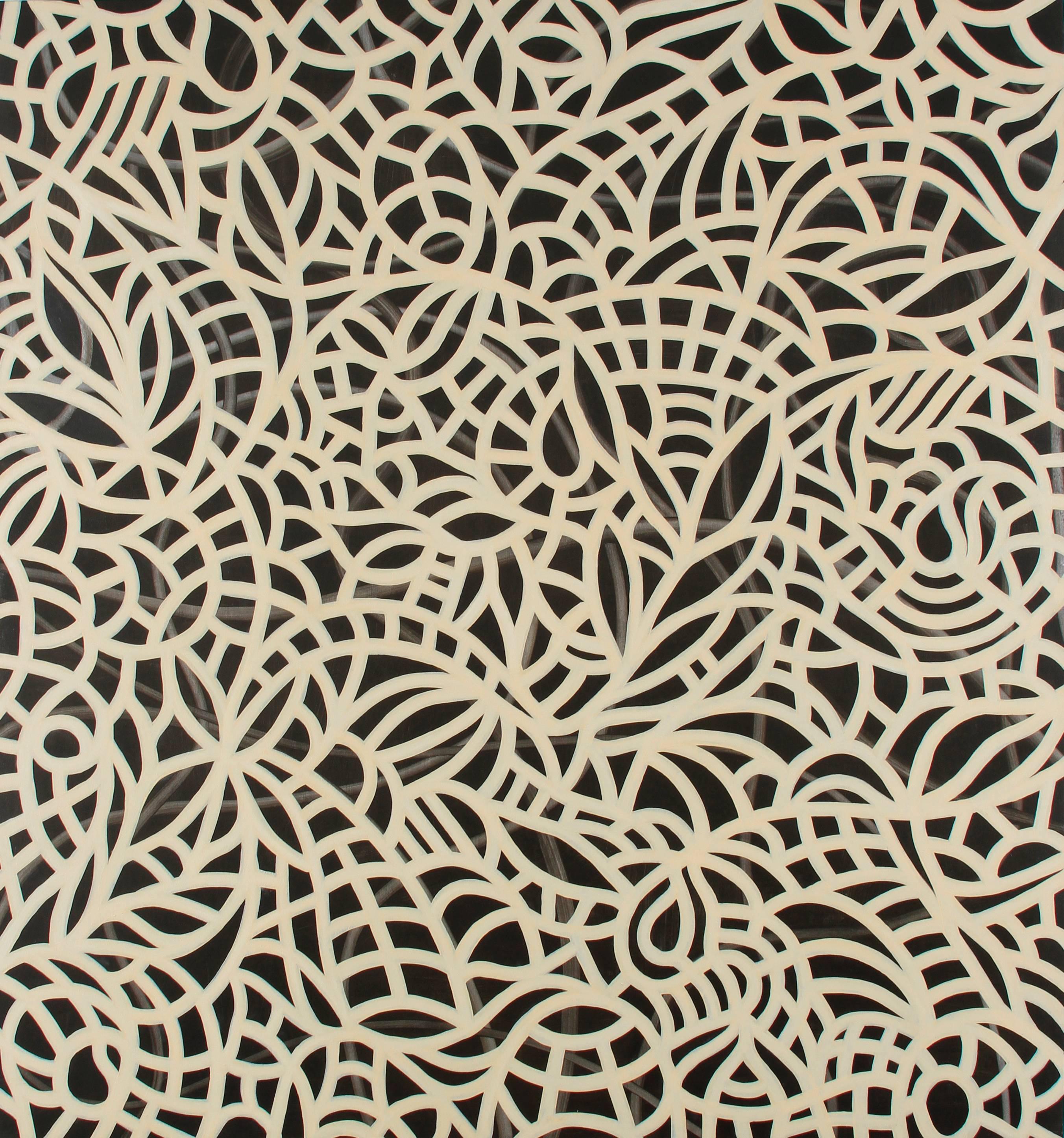 Abstract Painting di John Bonick - Entanglement #13