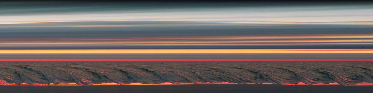 Landscape Photograph Jay Mark Johnson - FORT DE SOTO WAVES n° 36, Saint-Pétersbourg, Floride  2013
