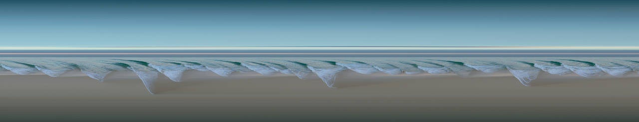Jay Mark Johnson Color Photograph – SEAL ROCKS WAVES #27 New South Wales 2012