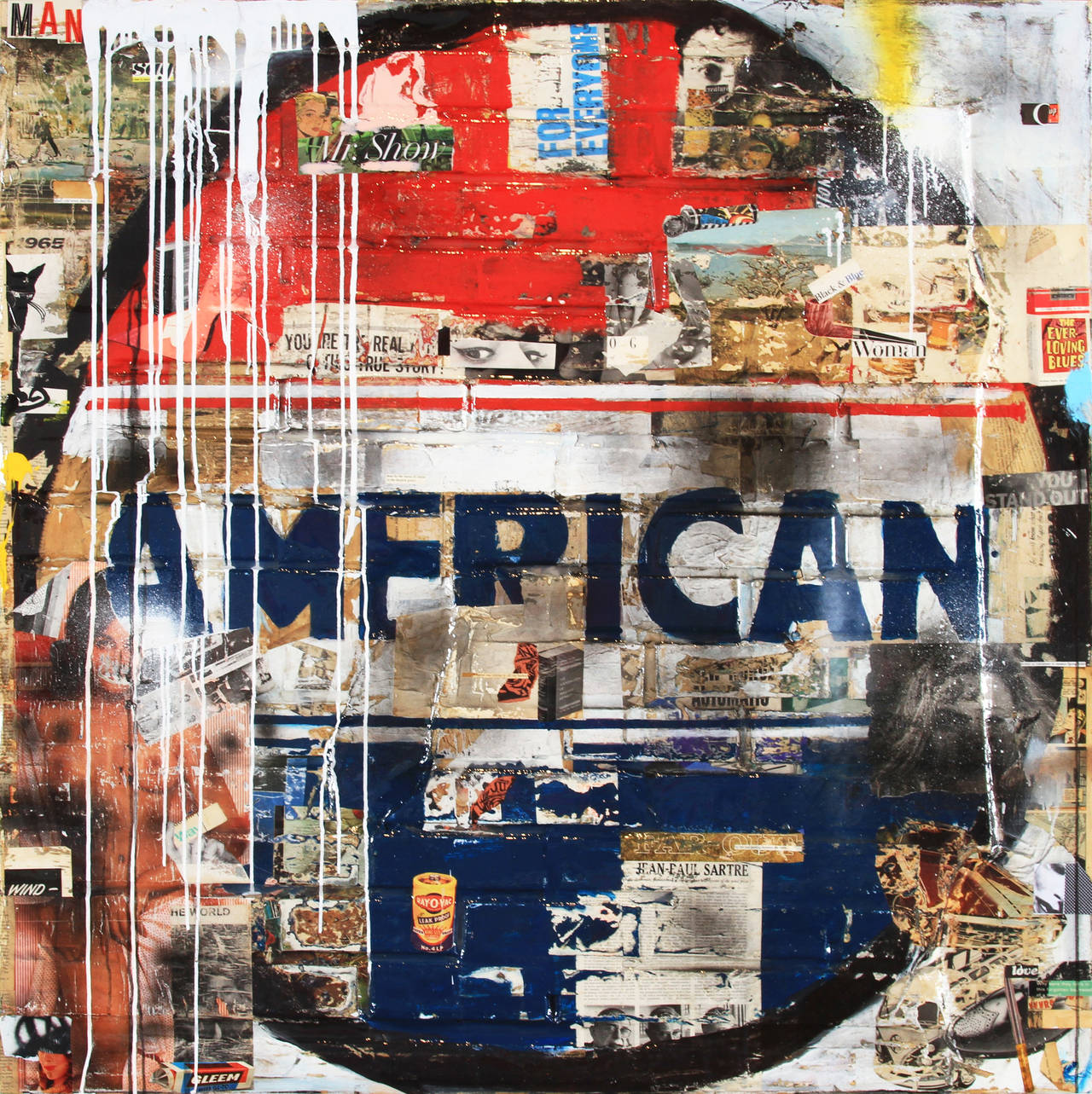 Greg Miller Abstract Painting - American 1