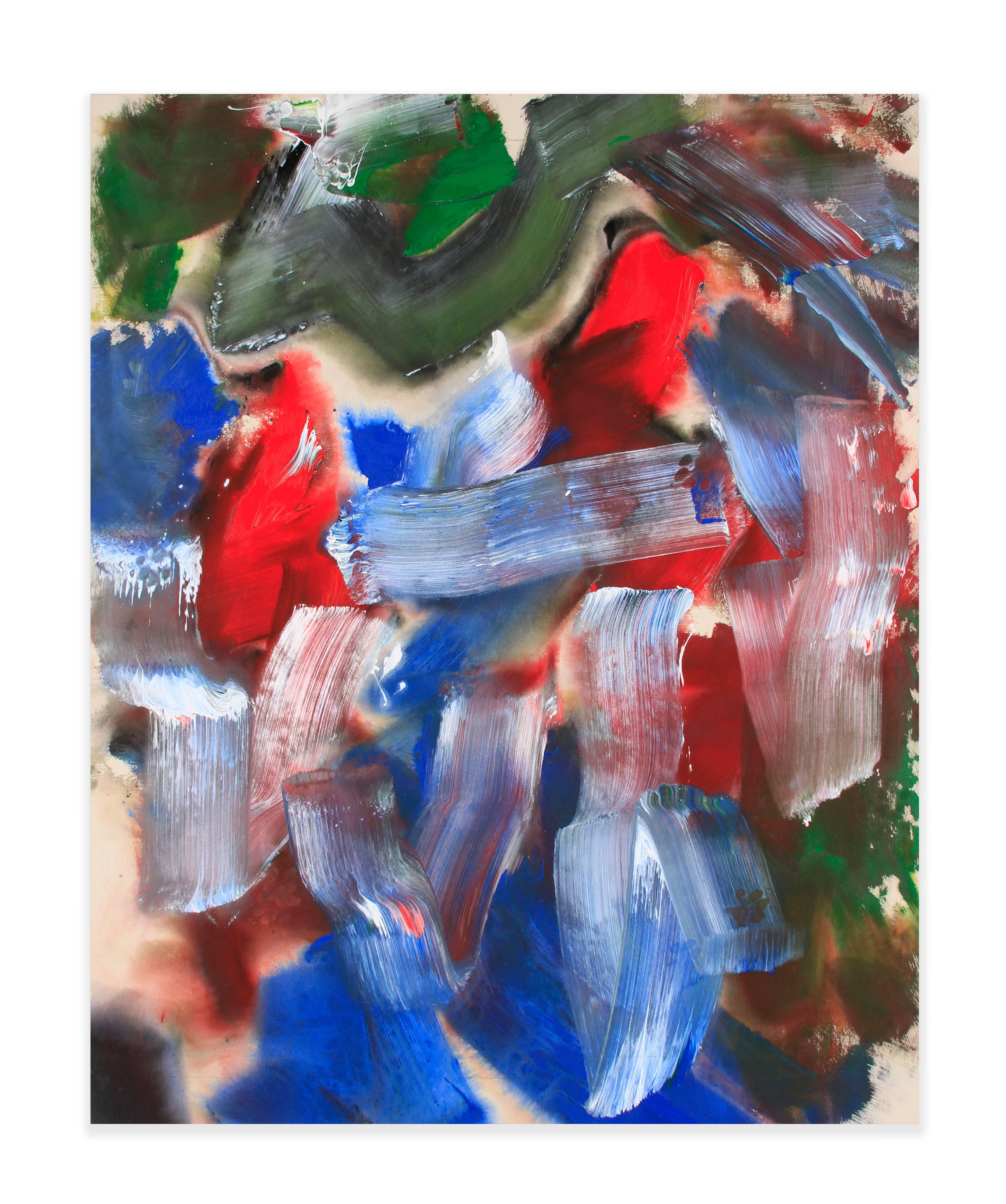 Who #1 - Painting by Ed Moses