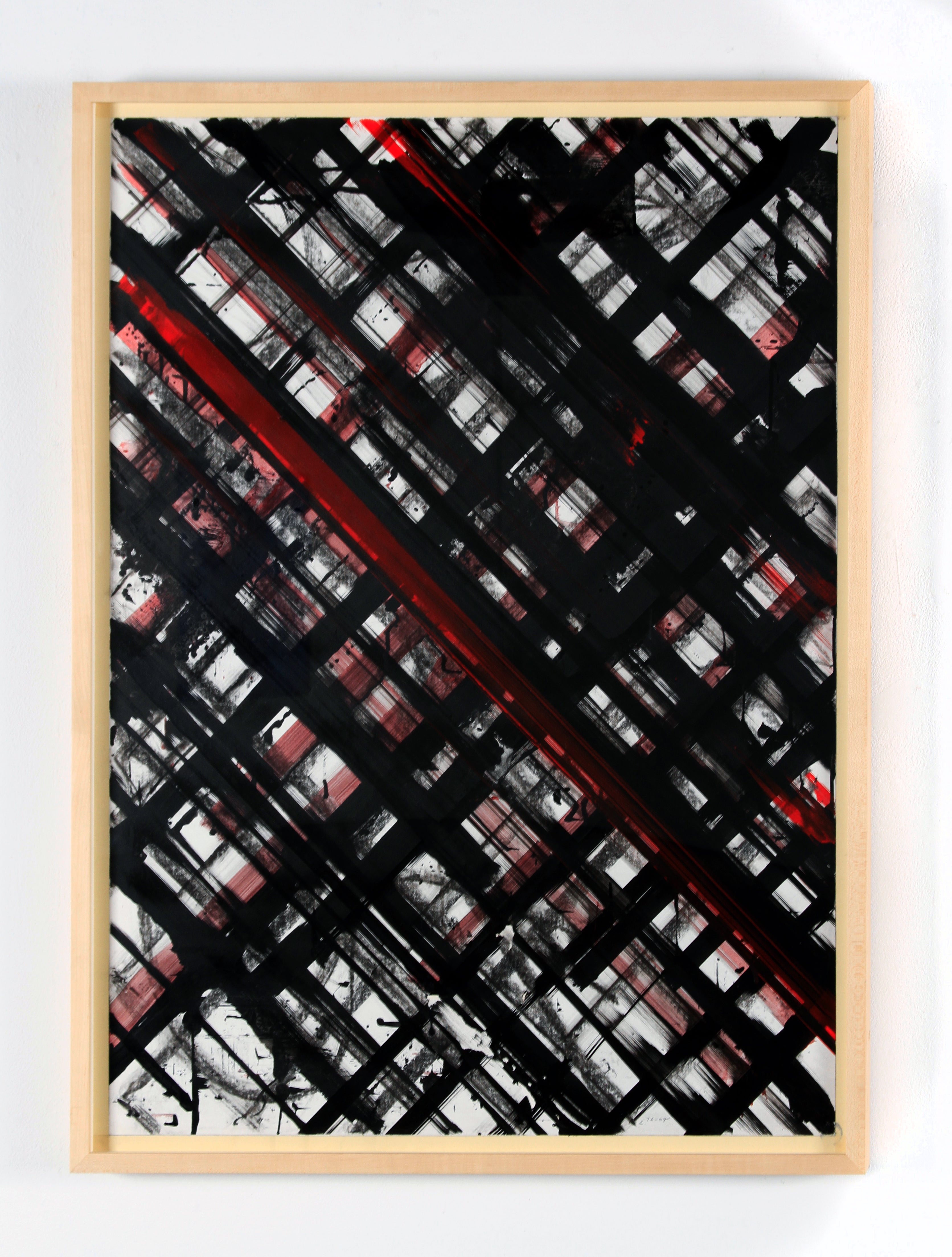 Ed Moses Abstract Painting – Unbenannt