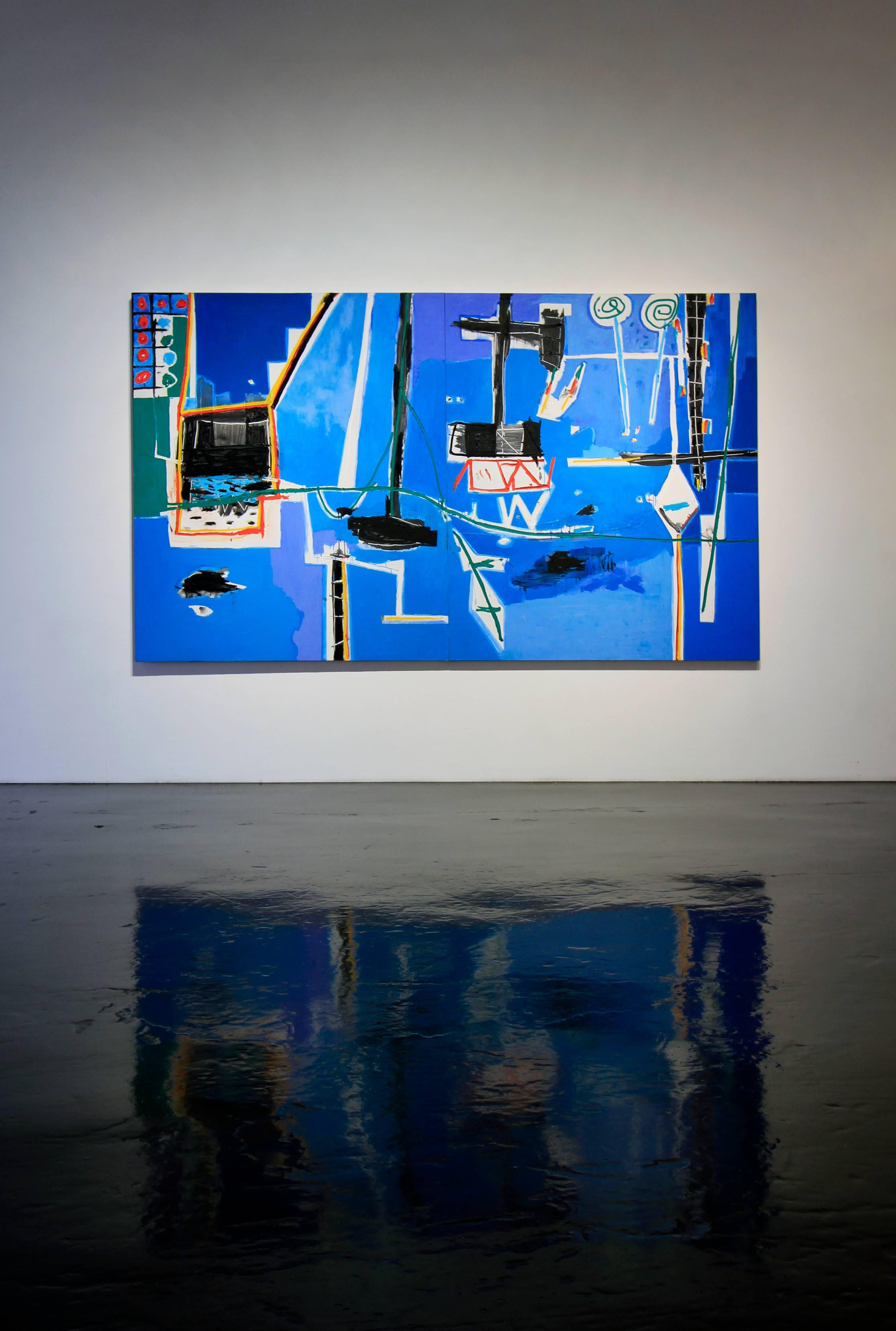 Calypso-Bäume – Painting von Gustavo Ramos Rivera