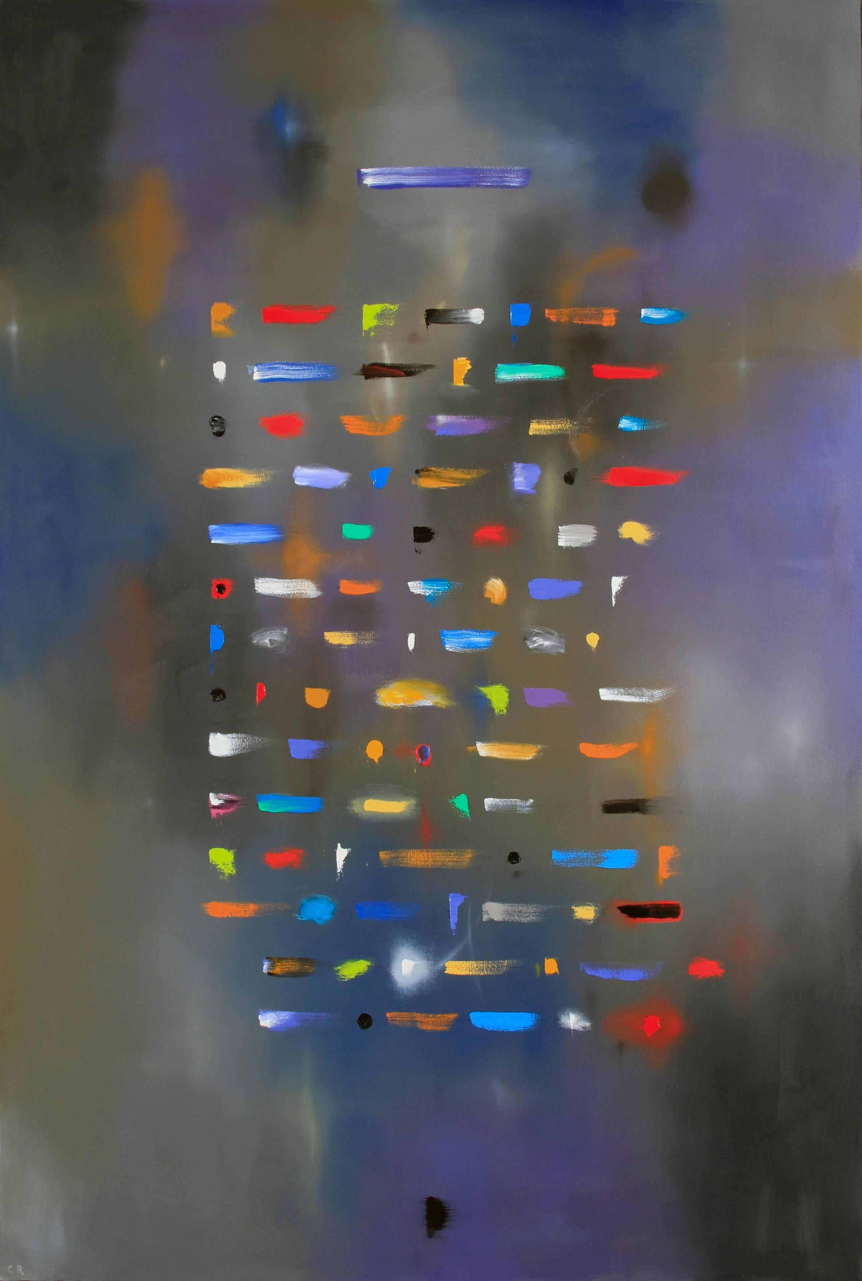 Curtis Ripley Abstract Painting – Sonett #2