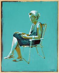 Haylee Ryan - Matilde: Side View on Aqua Green Matilde: Side View on Aqua Green