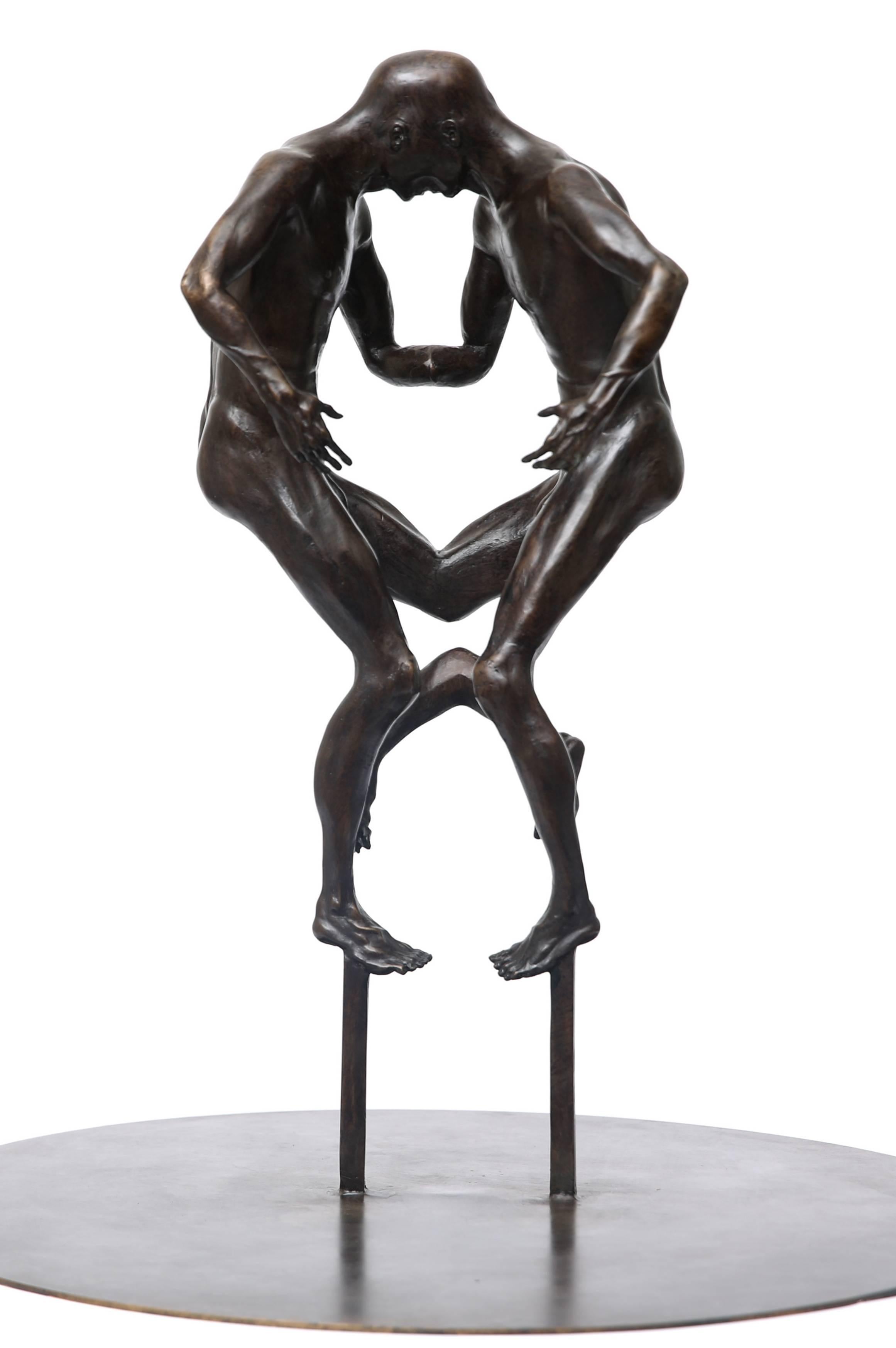 Hobbes Vincent Nude Sculpture - Mirror Male