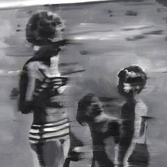 Drive - By Memories: Grandma at the Beach with the Kids