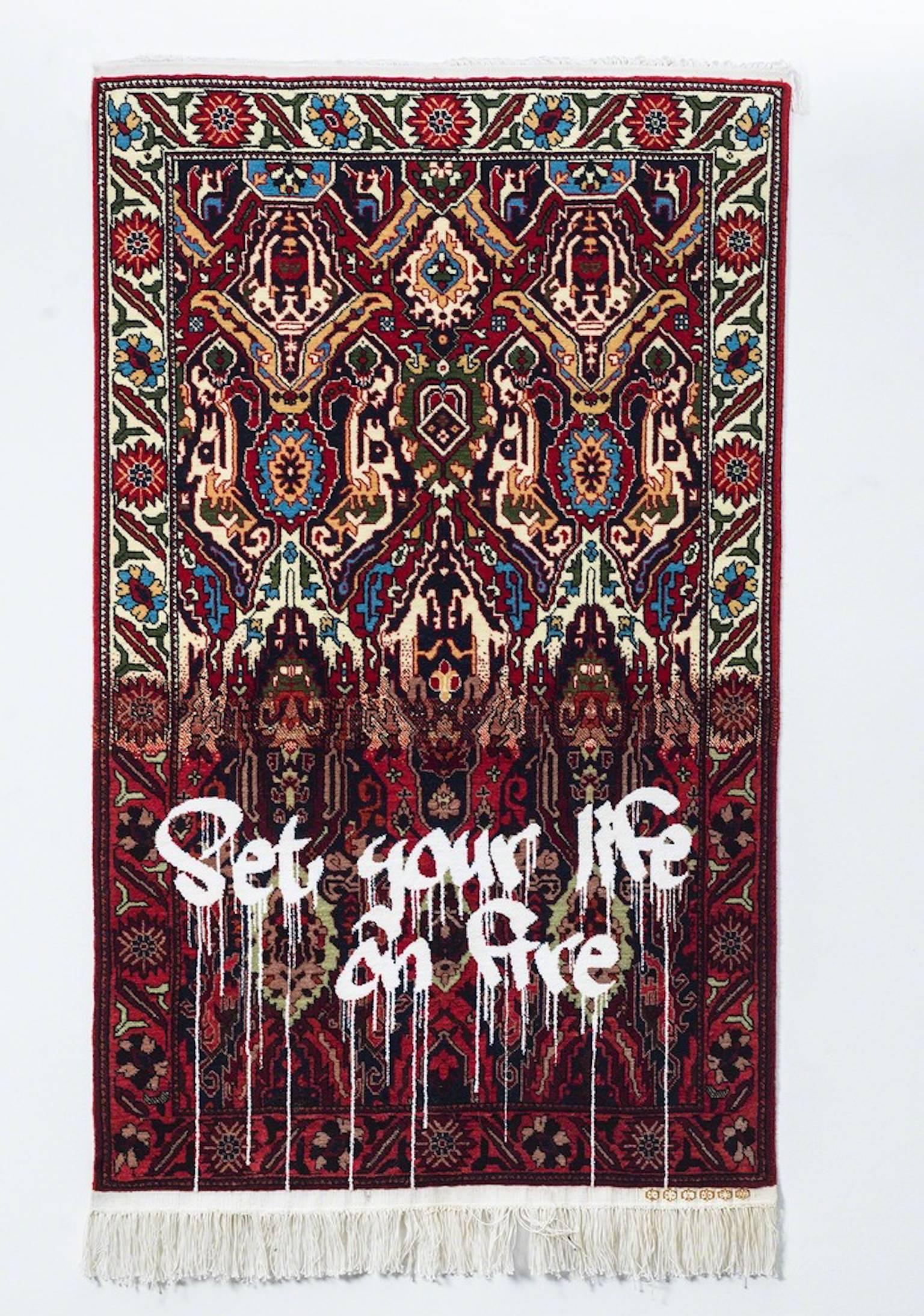 Faig Ahmed Abstract Sculpture - Set Your Life on Fire