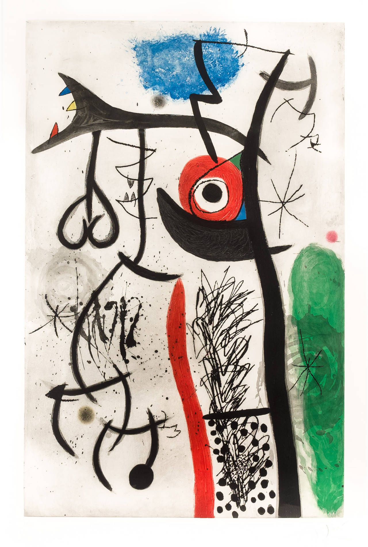 L'Etrangle - Print by Joan Miró