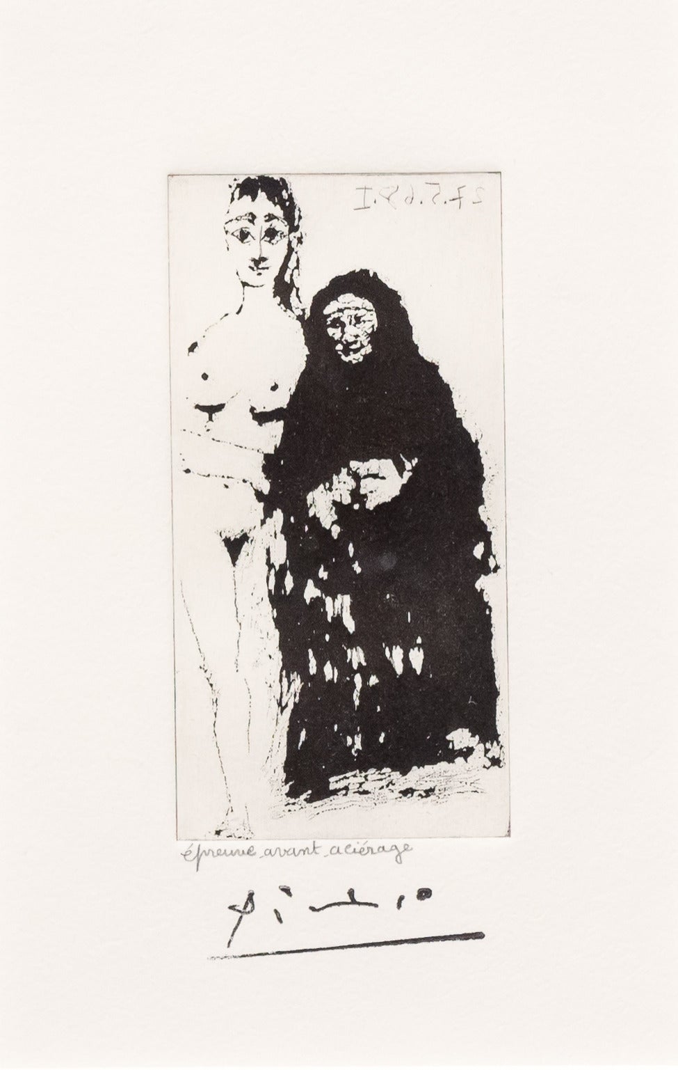 Maja et Celestine, from the 347 Series - Print by Pablo Picasso