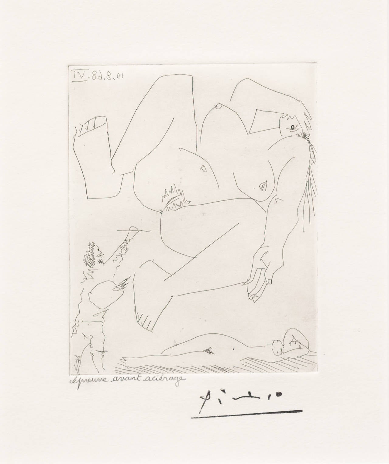 La Demesure du Peintre - Print by Pablo Picasso