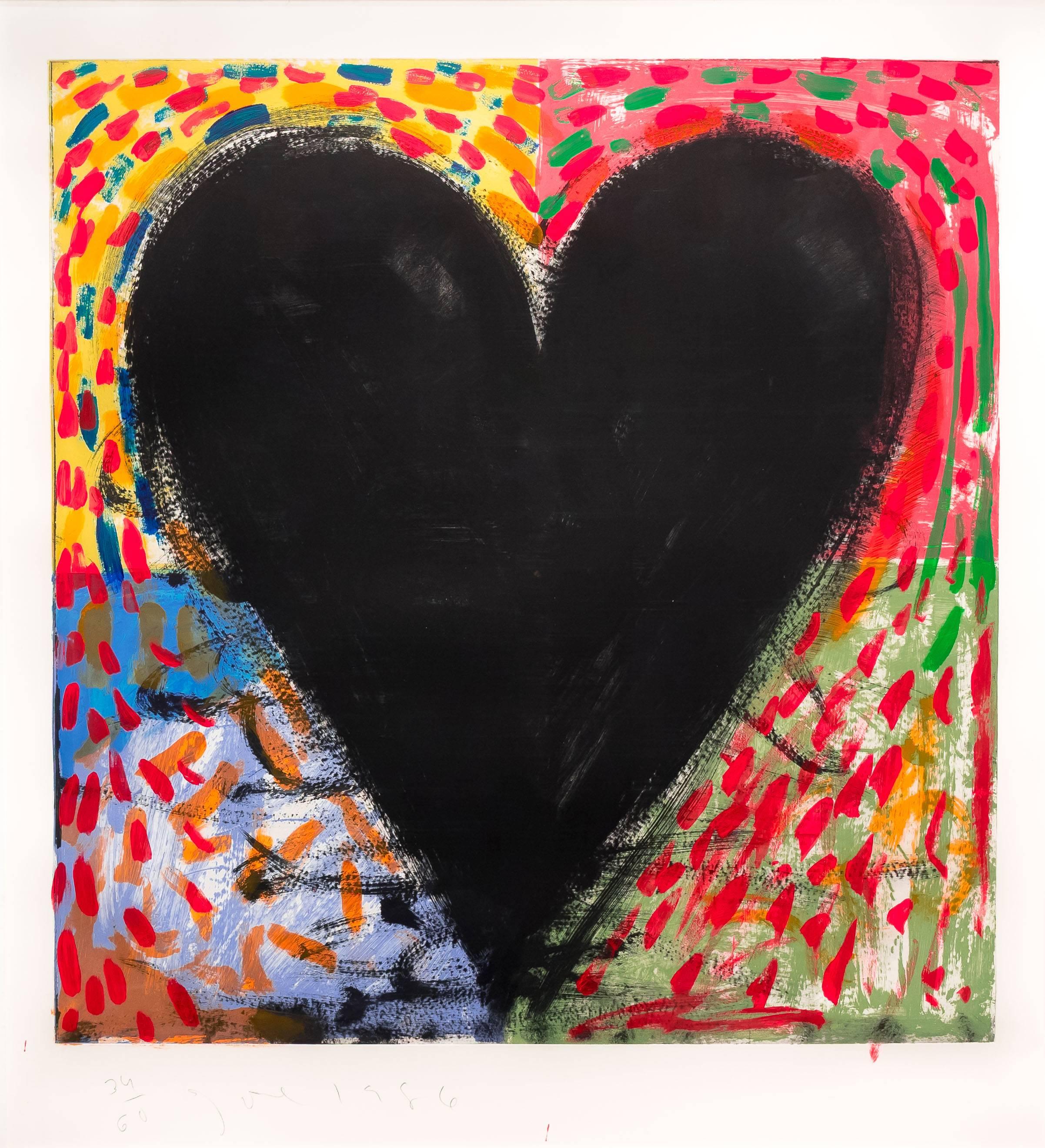 Hand Painting on the Mandala - Print by Jim Dine