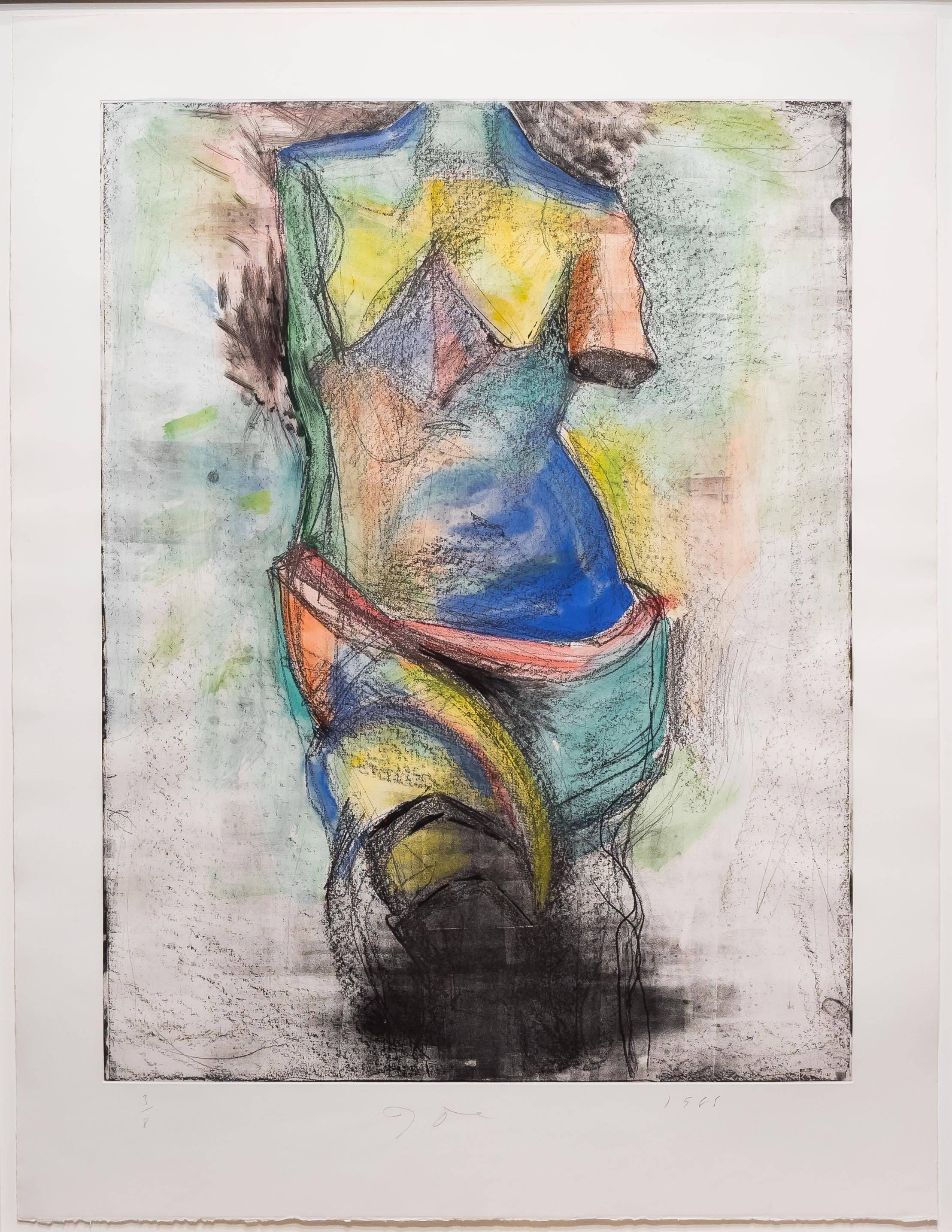 The French Watercolor Venus - Print by Jim Dine