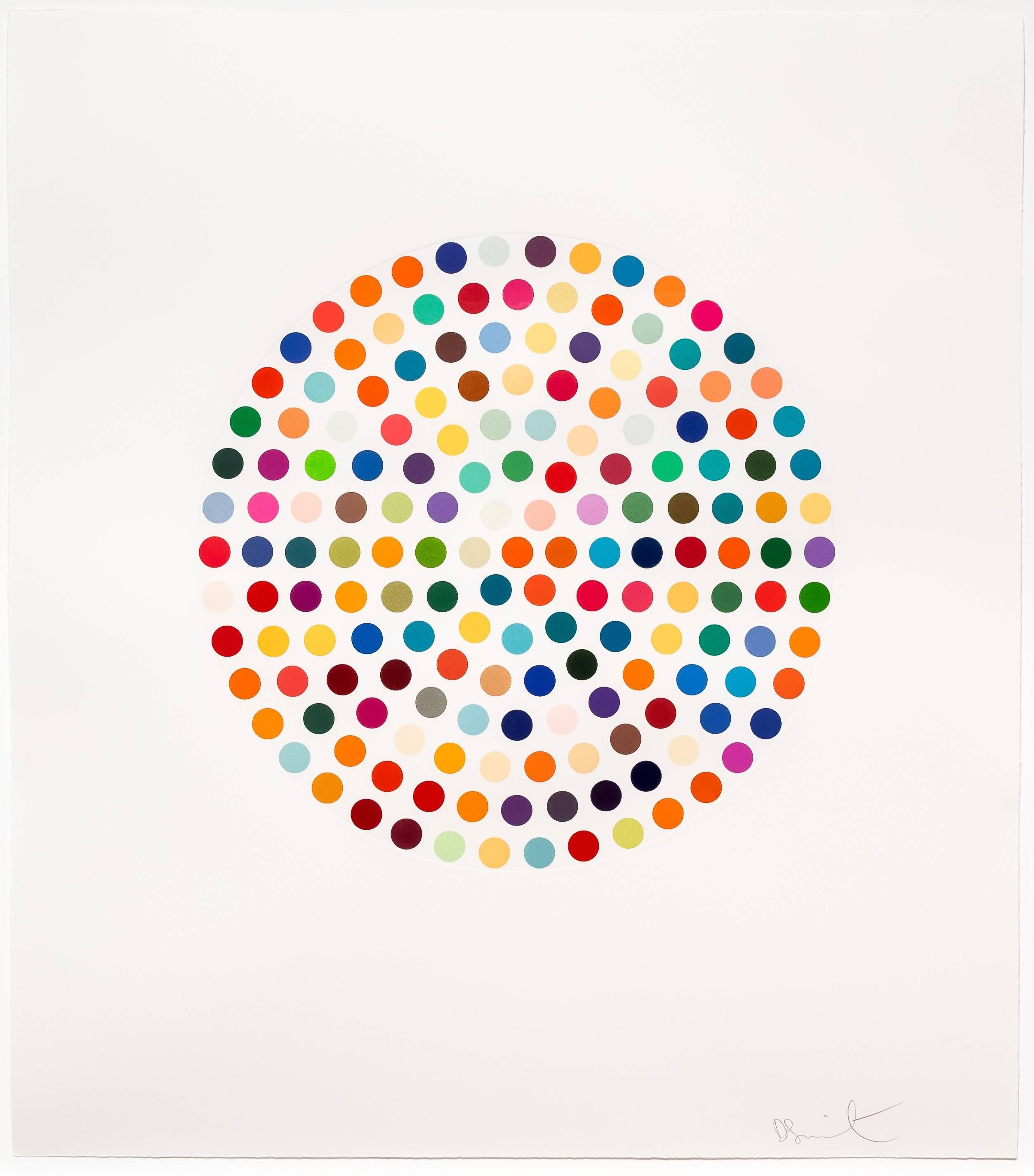 Cephalothin - Print by Damien Hirst