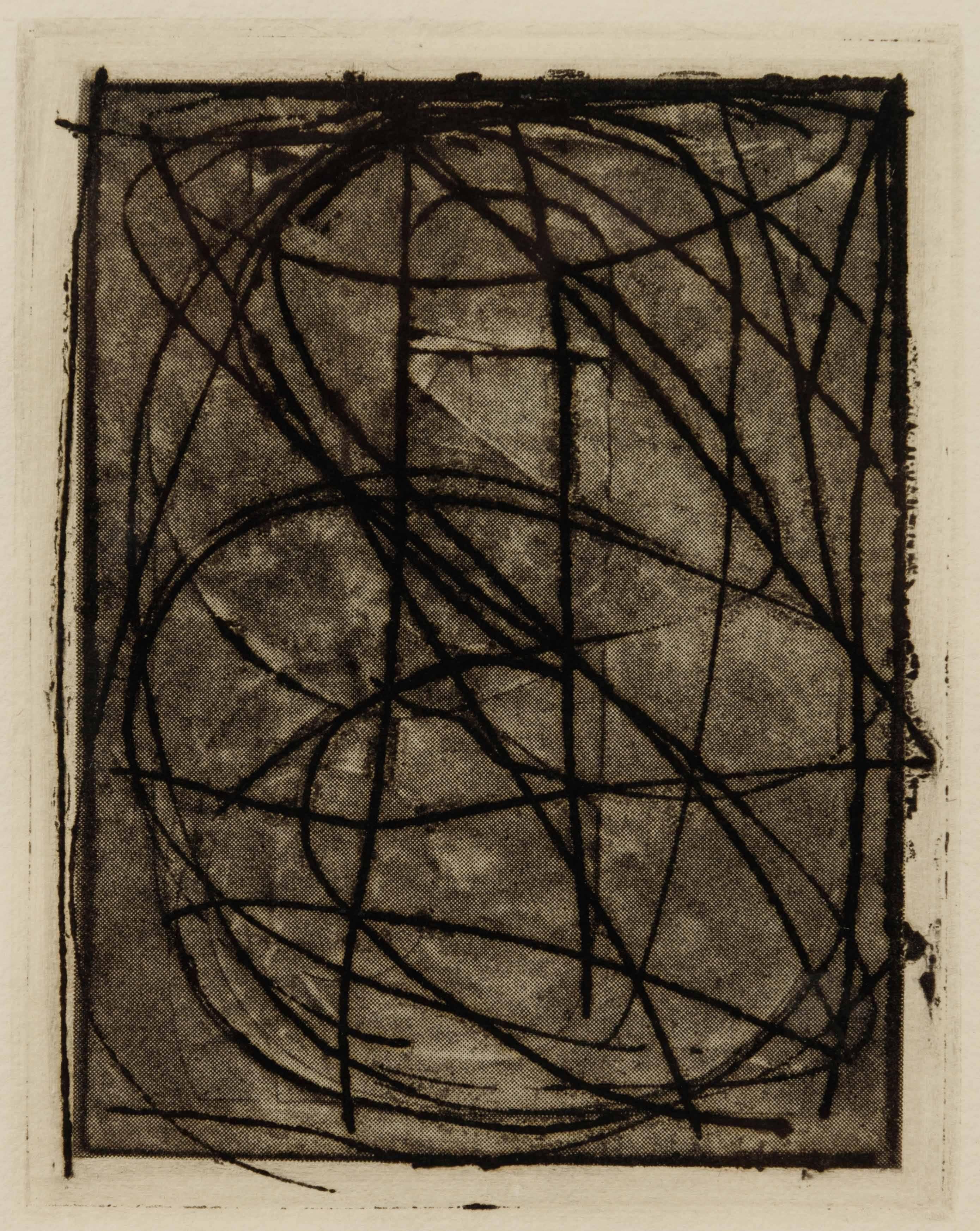 Numbers (Small), 1st Etchings, 2nd State - Print by Jasper Johns