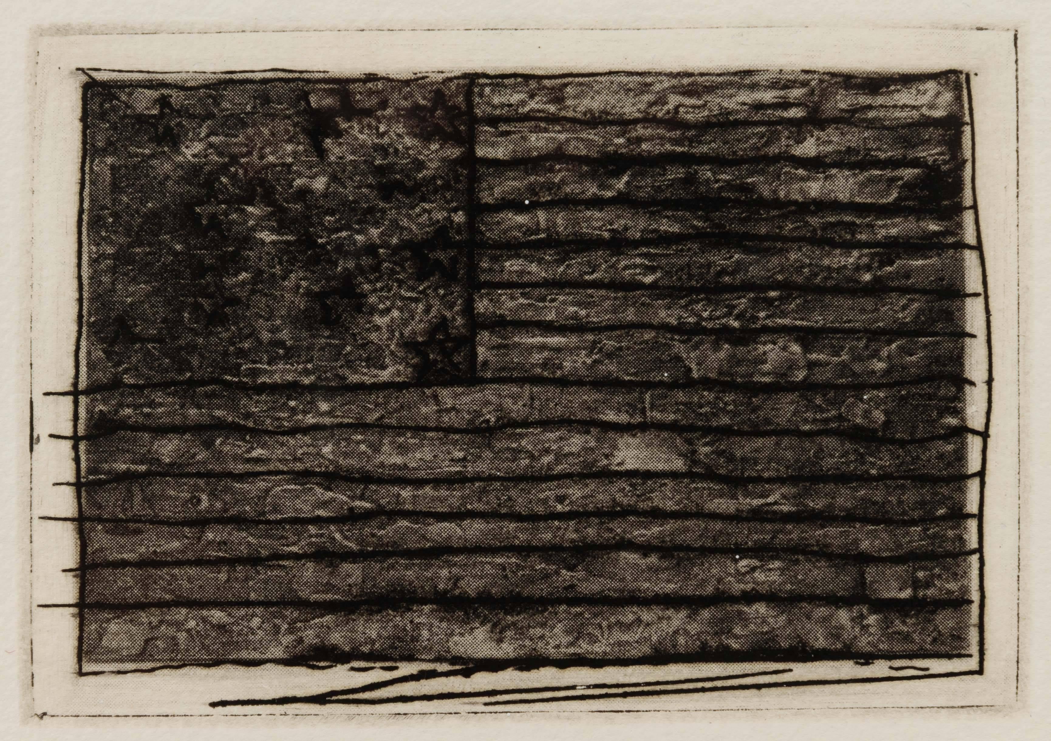 Flag (small) - Print by Jasper Johns