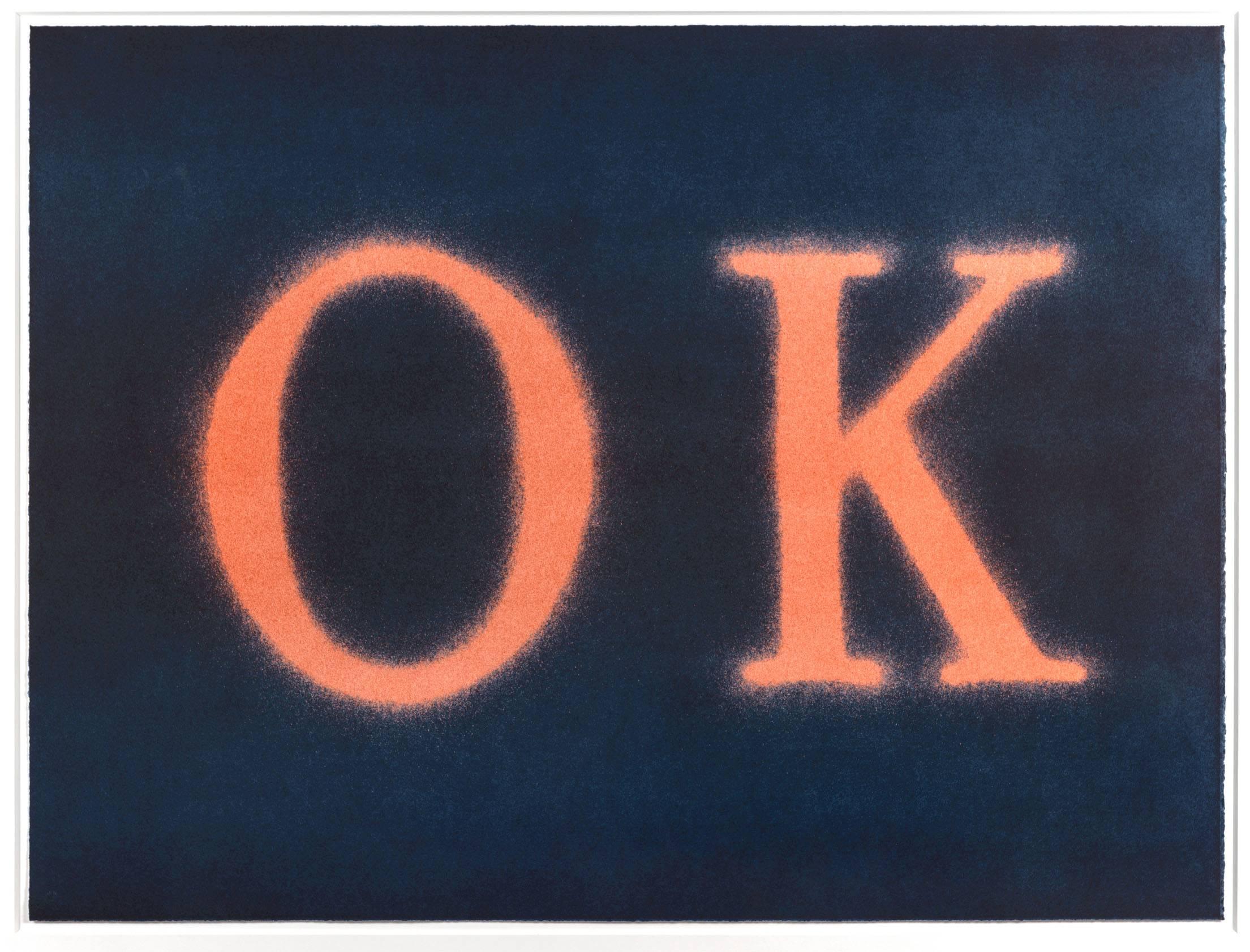 OK (State I) - Print by Ed Ruscha