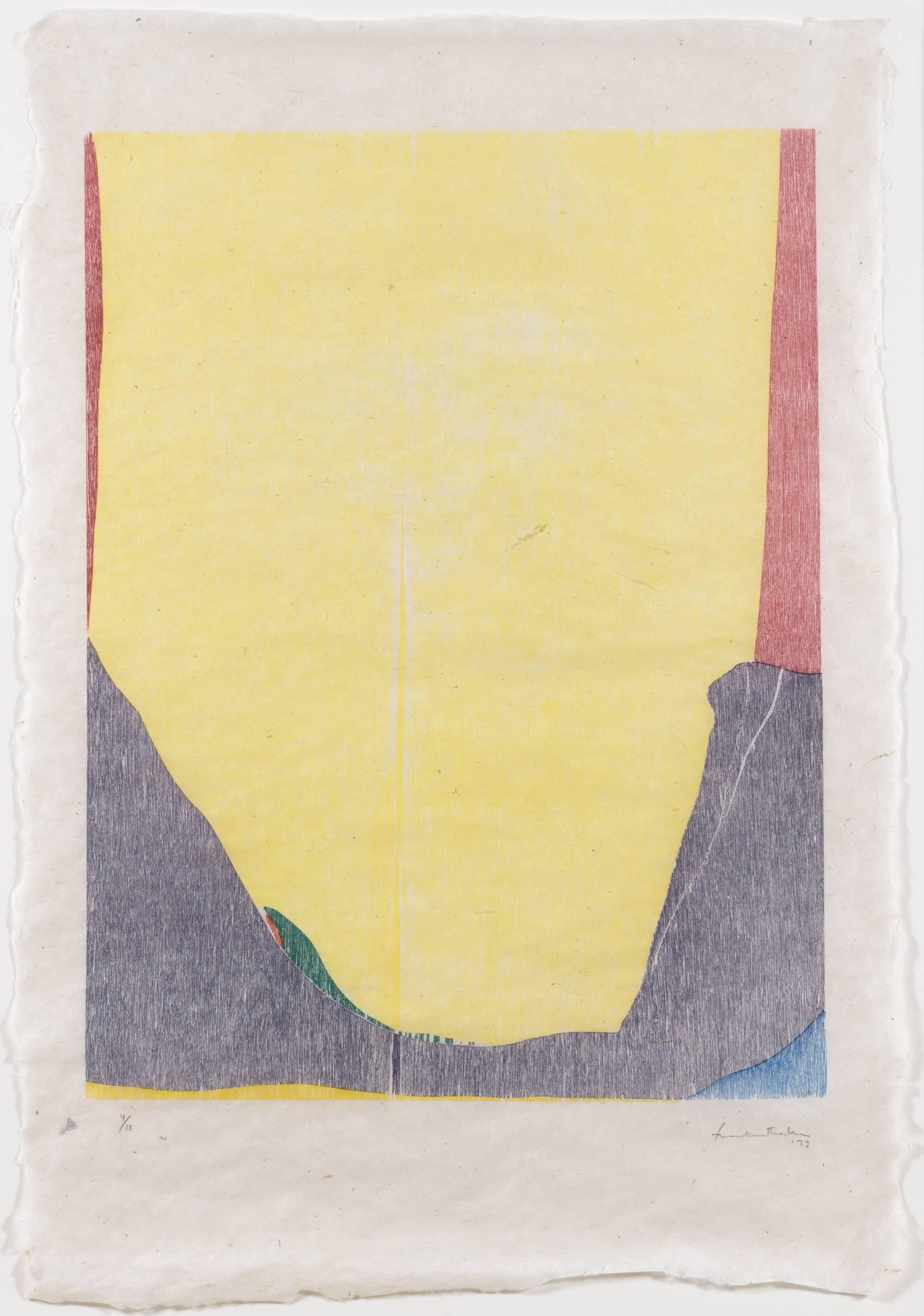 Helen Frankenthaler Abstract Print - East and Beyond