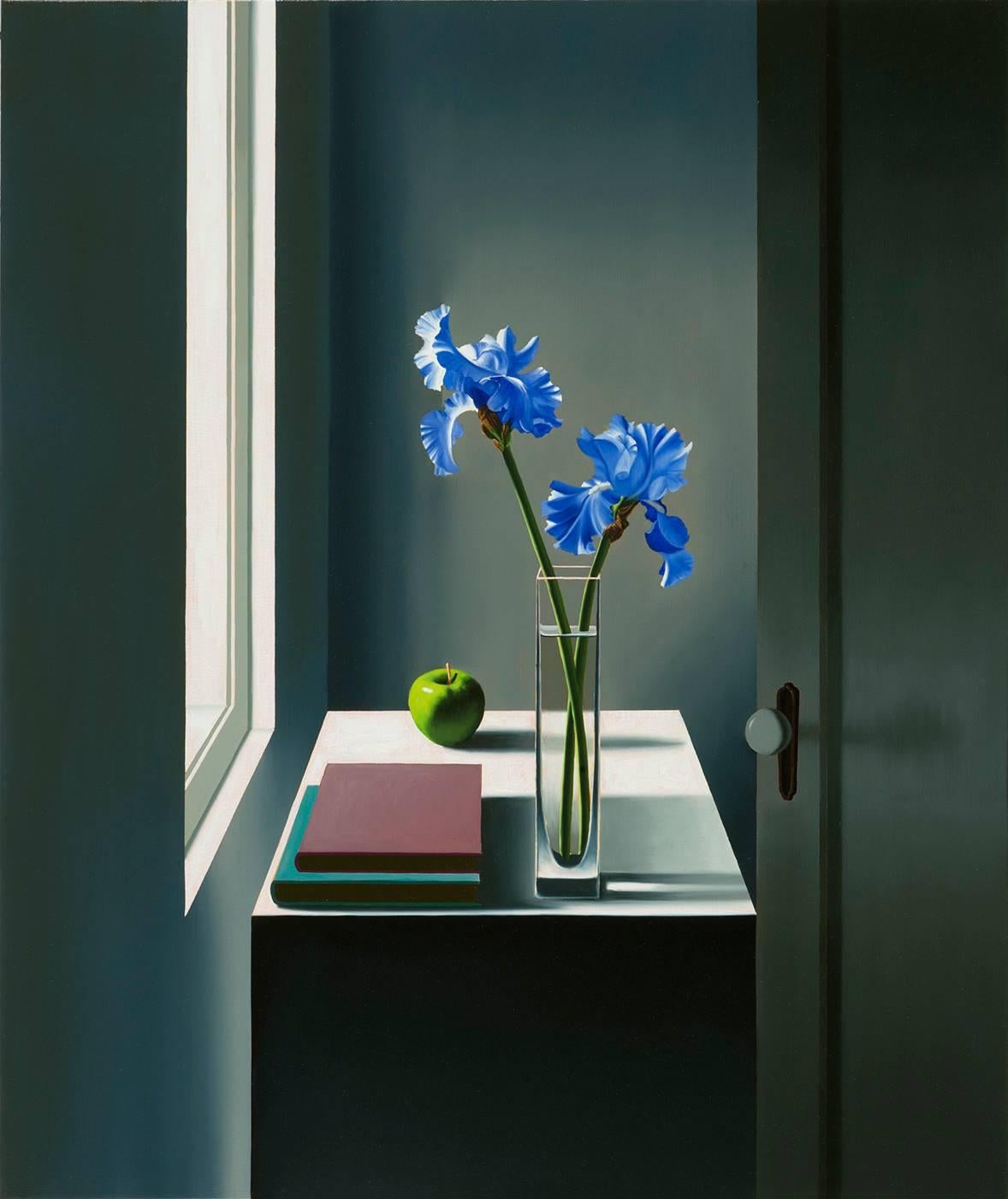 Bruce Cohen Still-Life - Interior with Iris and Apple