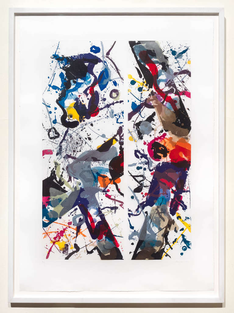 Untitled - Contemporary Print by Sam Francis