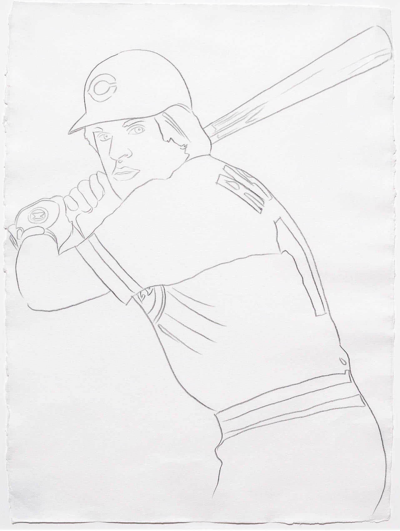 Reds-Pete Rose I - Art by Andy Warhol