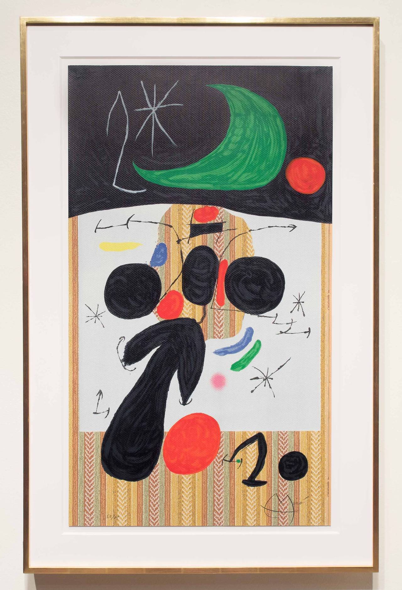 Interieur et Nuit - Modern Print by Joan Miró