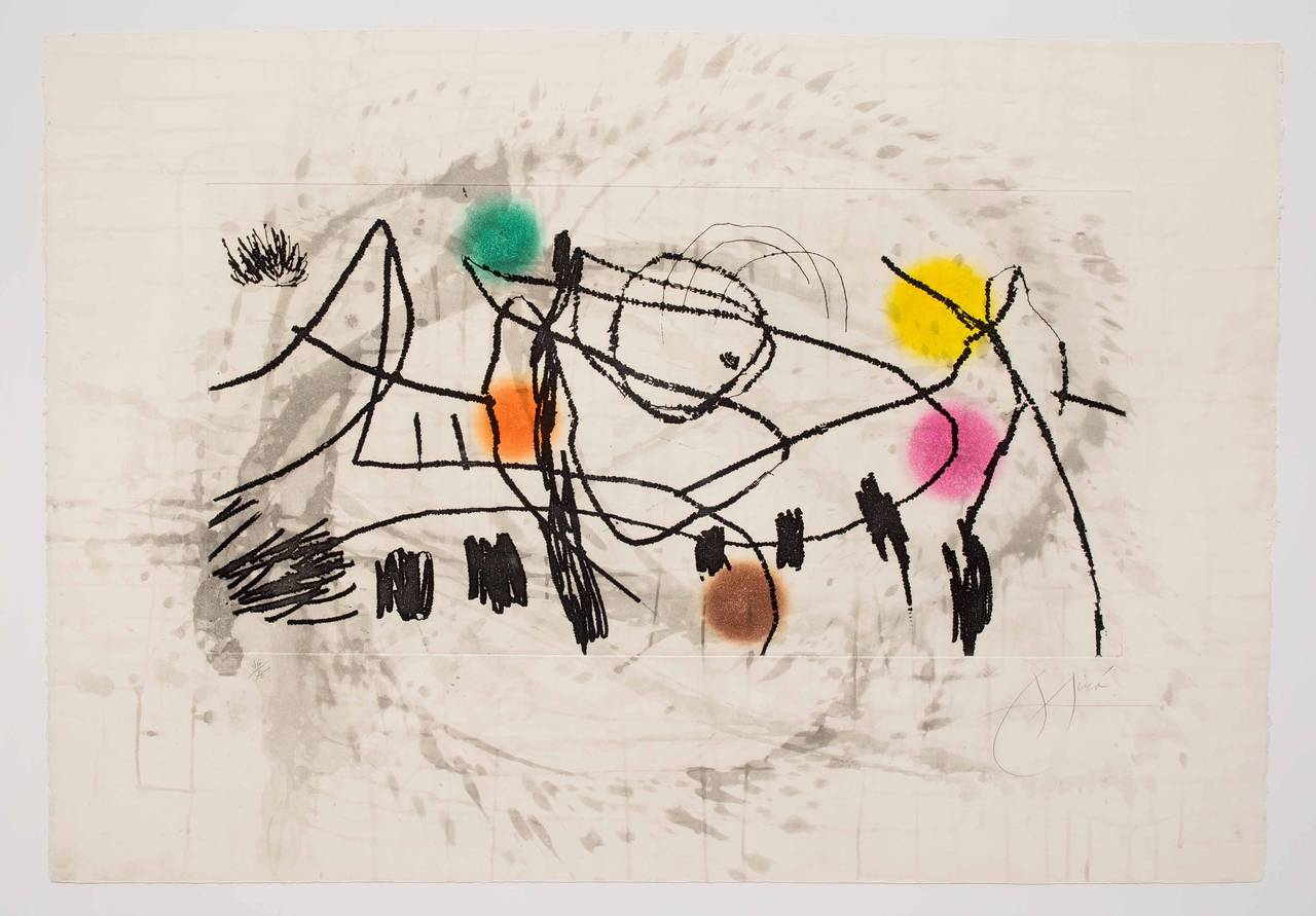 Gravures Pour Une Exposition - Print by Joan Miró