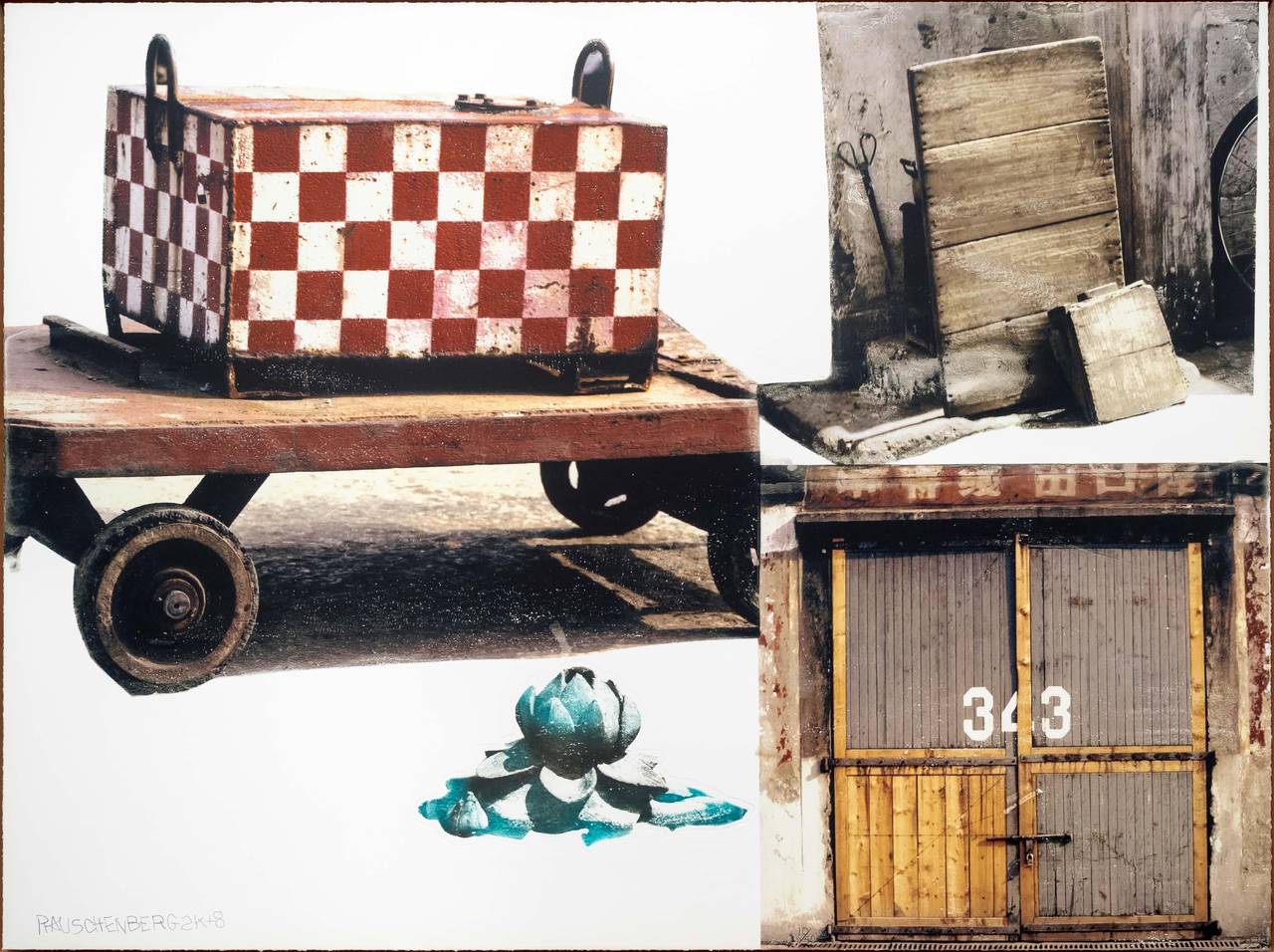 Robert Rauschenberg Lotus I (The Lotus Series), Print