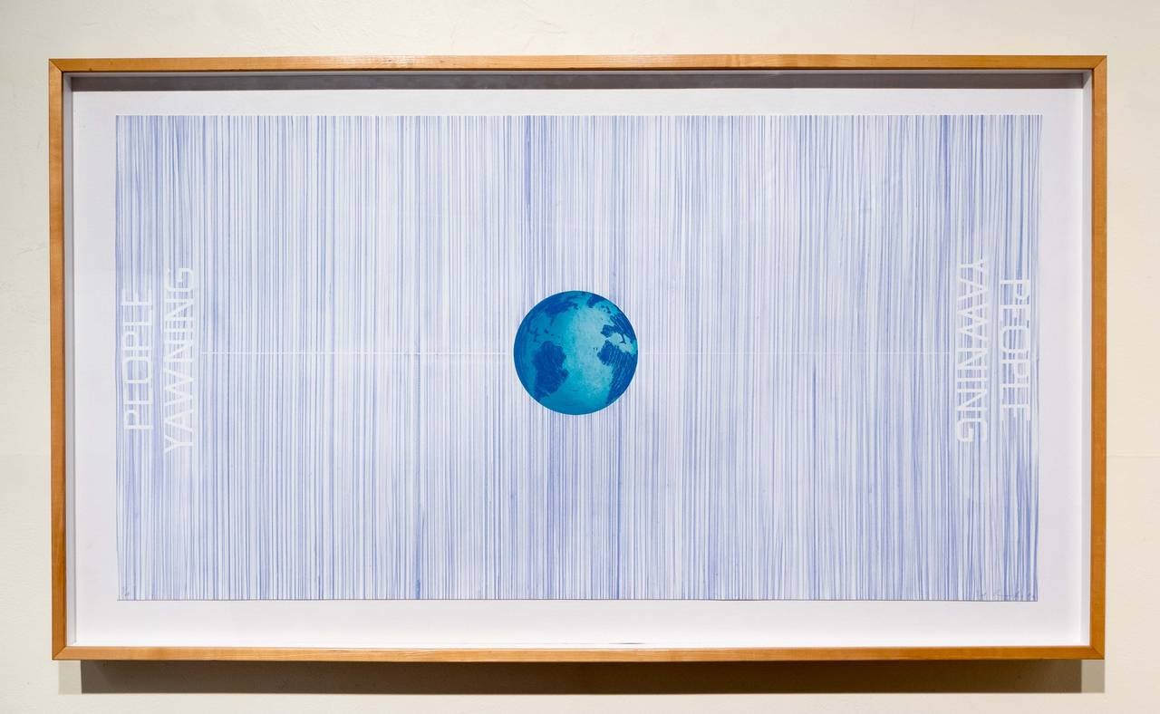 People Yawning - Contemporary Print by Ed Ruscha