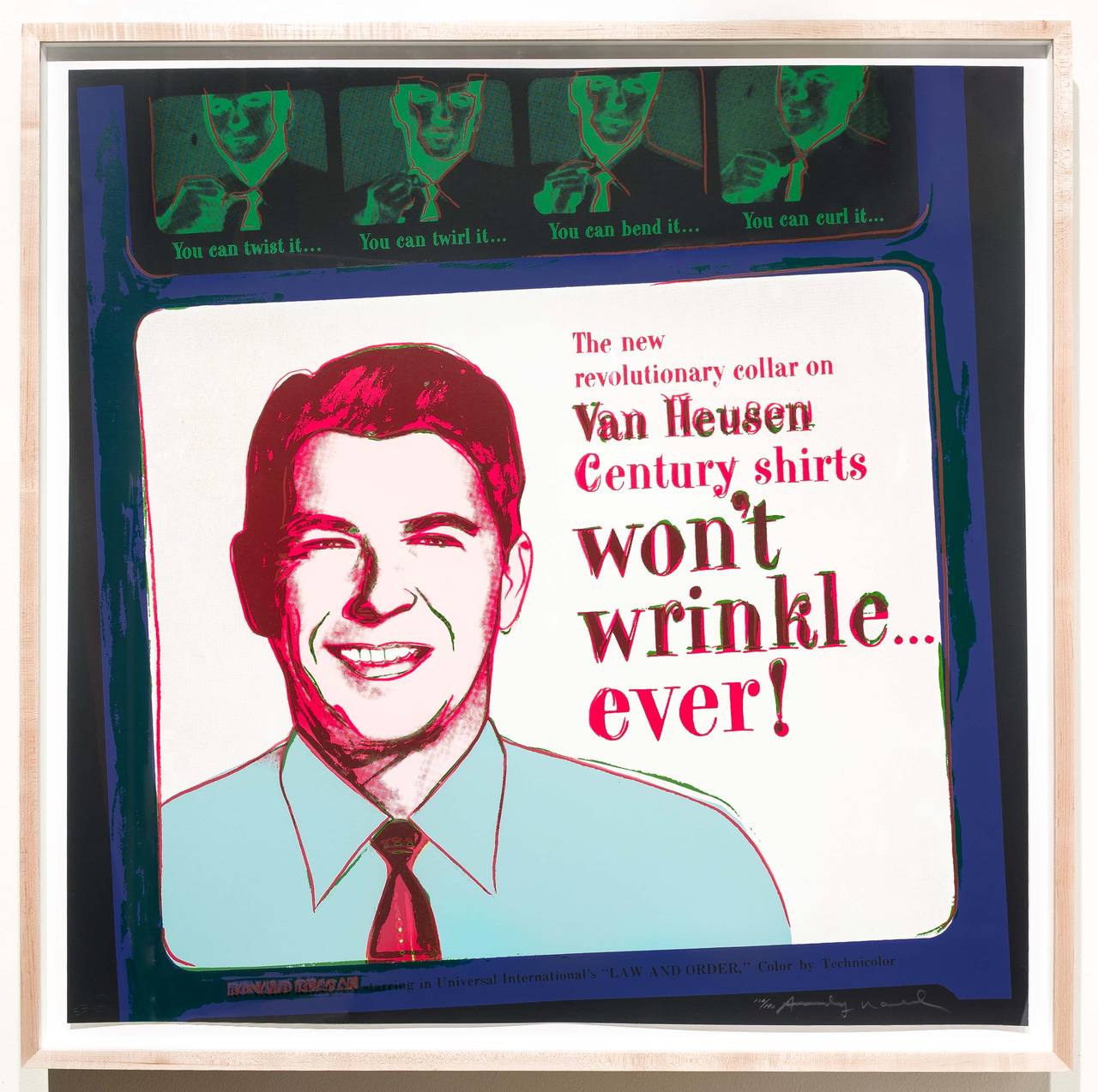 andy warhol ronald reagan