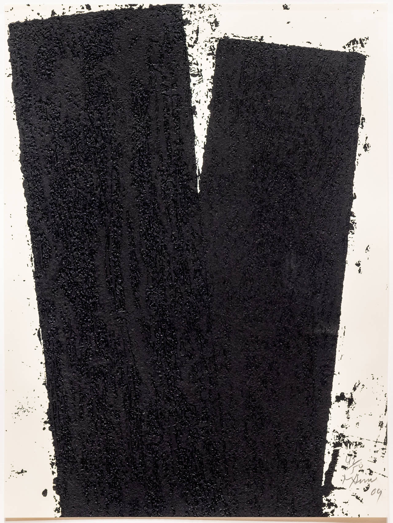 Promenade Notebook Drawing IV - Print by Richard Serra