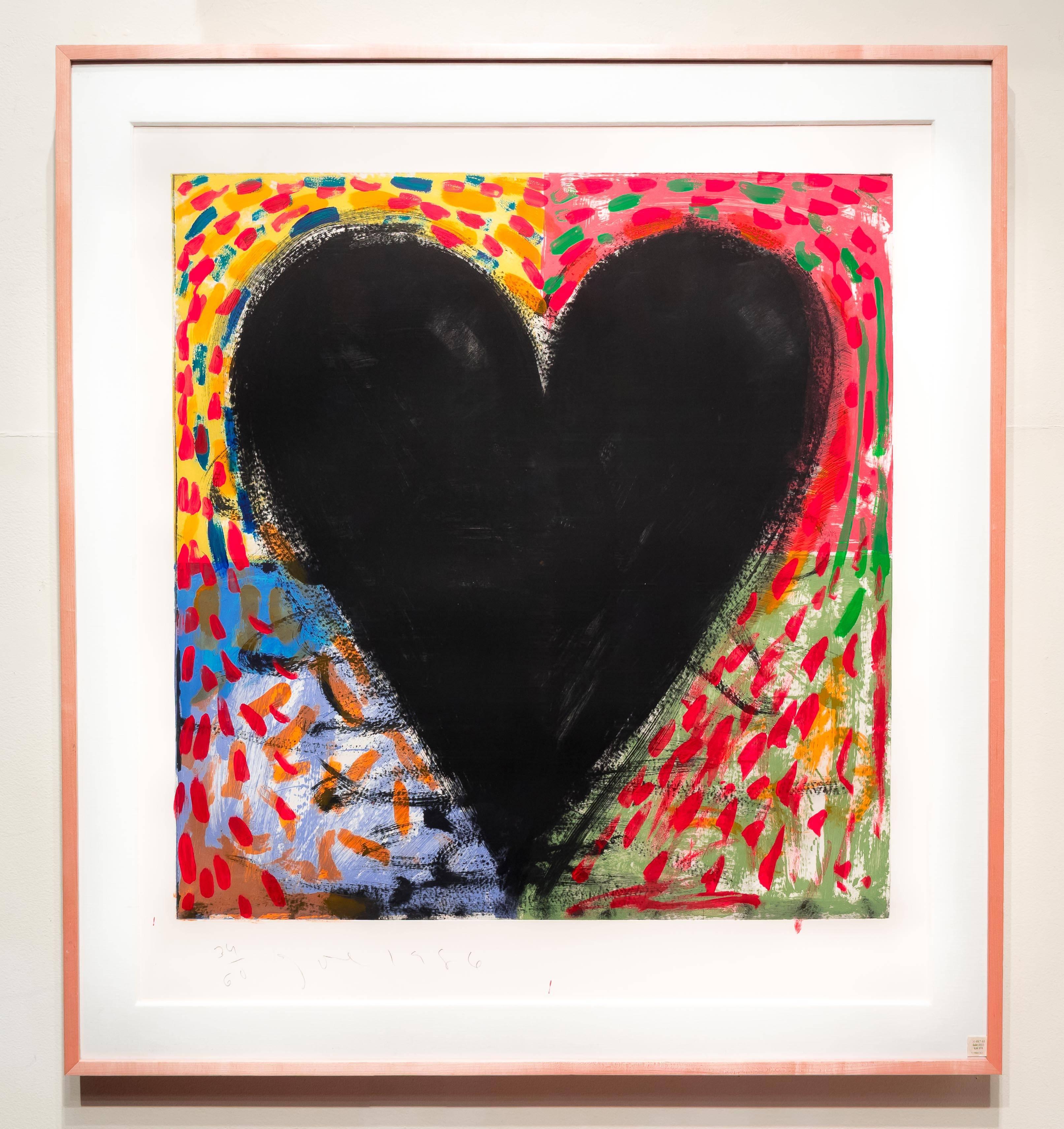 Hand Painting on the Mandala - Contemporary Print by Jim Dine