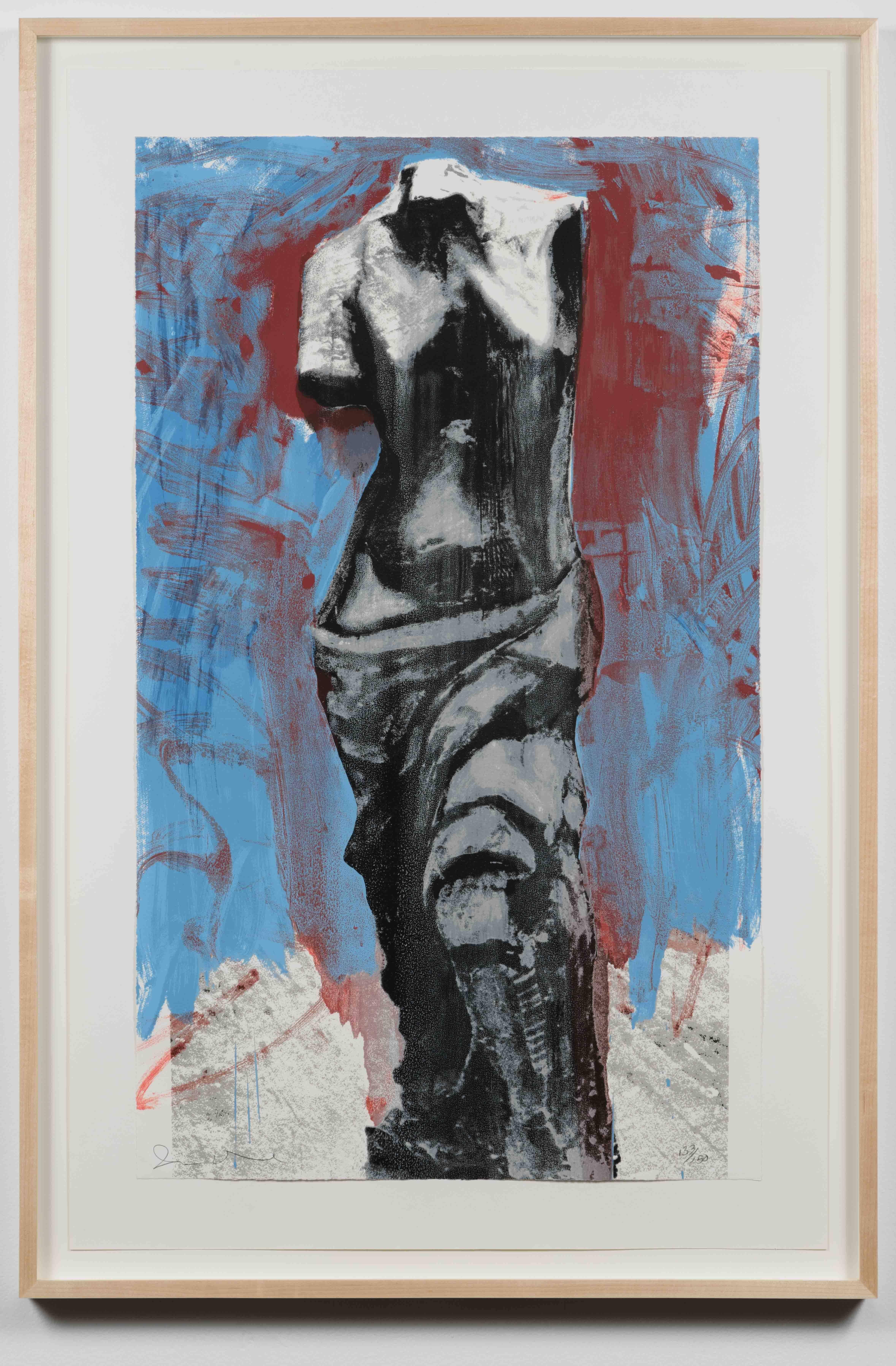 Red, White and Blue Venus - Contemporary Print by Jim Dine