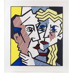 The Couple, from the Expressionist Woodcut Series 8
