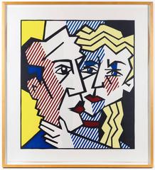 The Couple, from the Expressionist Woodcut Series