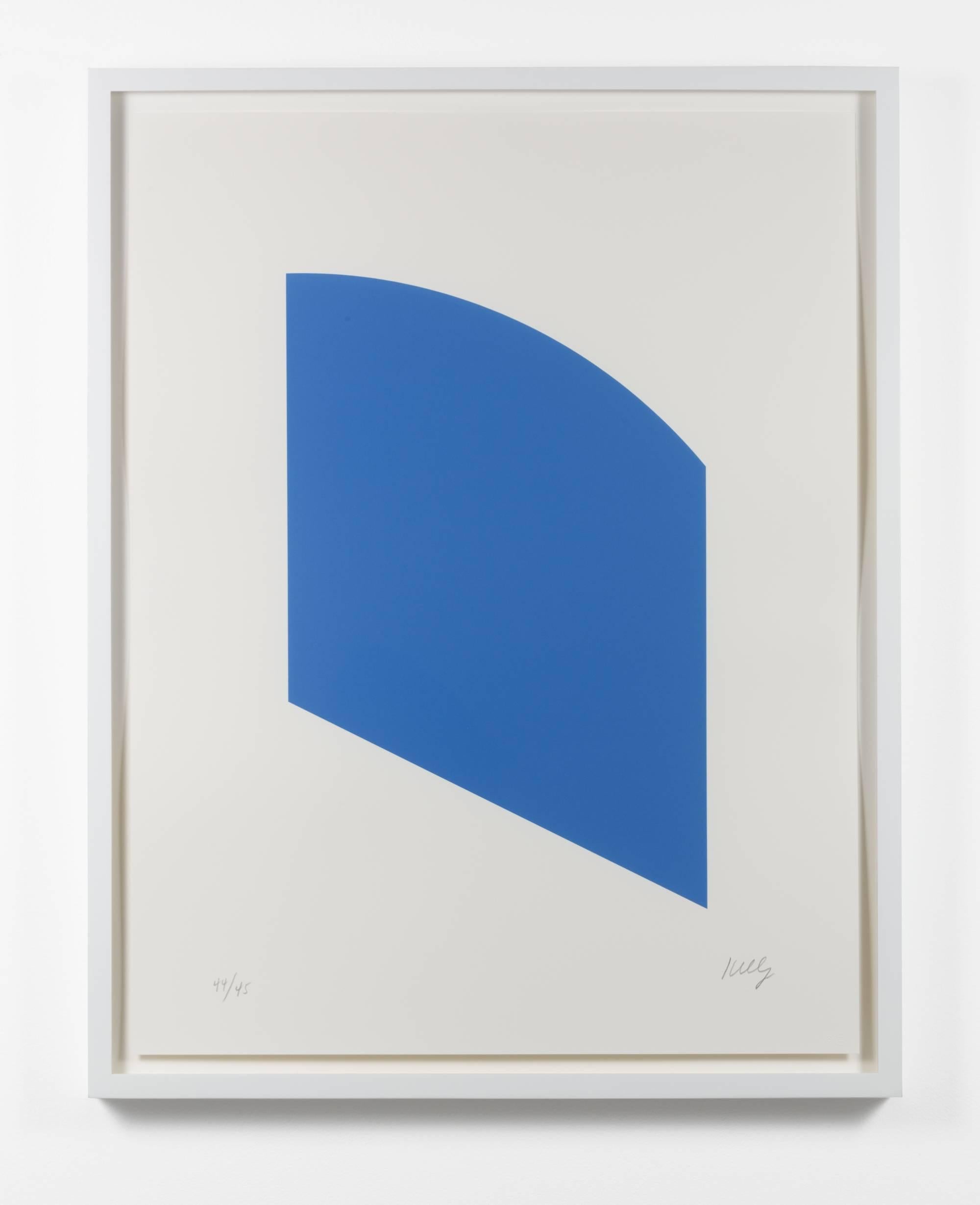 Blue - Print by Ellsworth Kelly