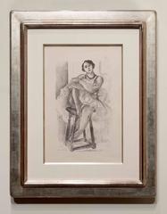 Danseuse au Tabouret, from Dix Danseuses