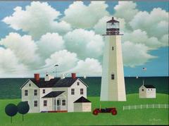 Vintage New England Landscape 