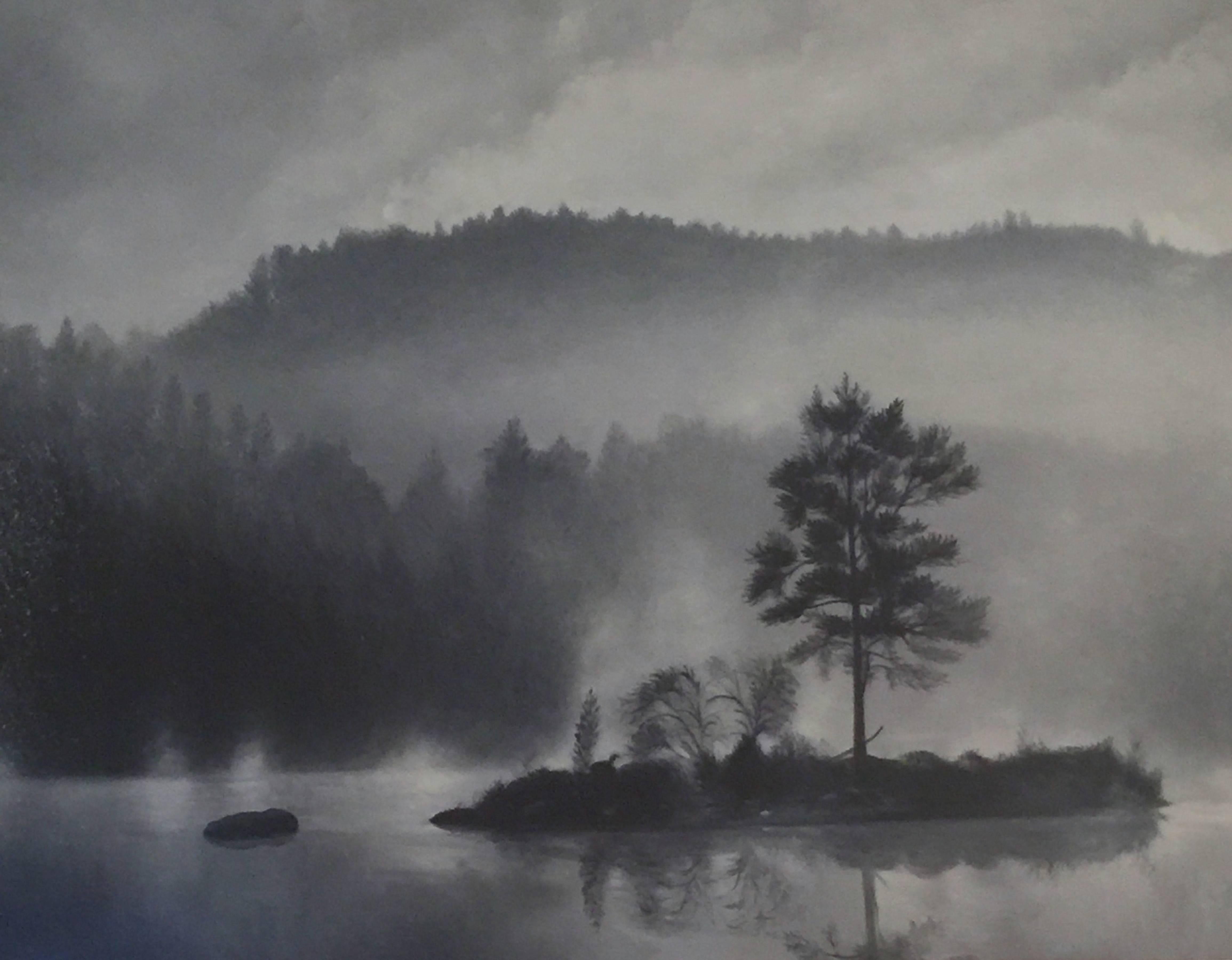 Shay Kun Landscape Painting - Untitled