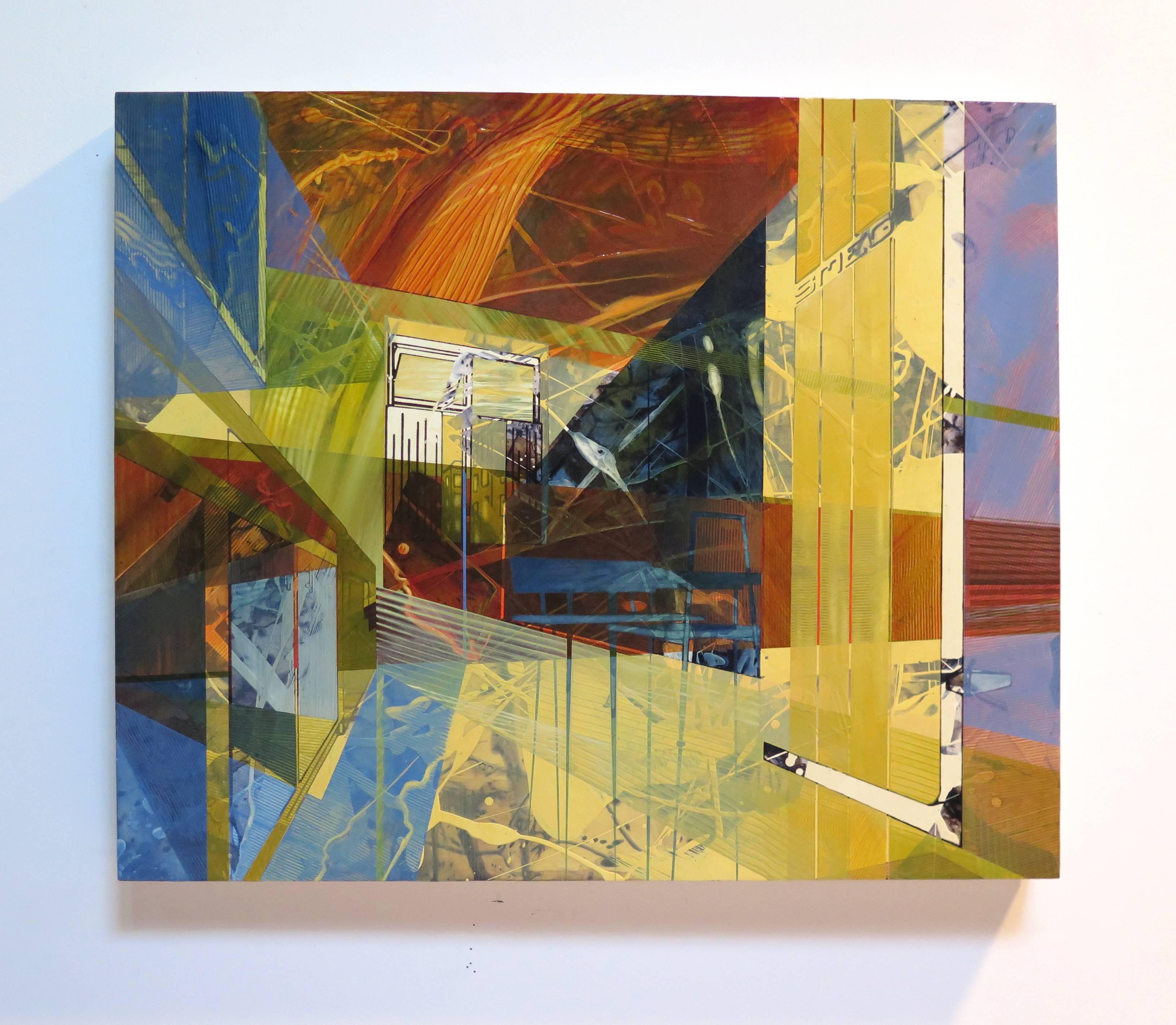 Smoked Trout & Wet Dog - Painting by Ben Boothby