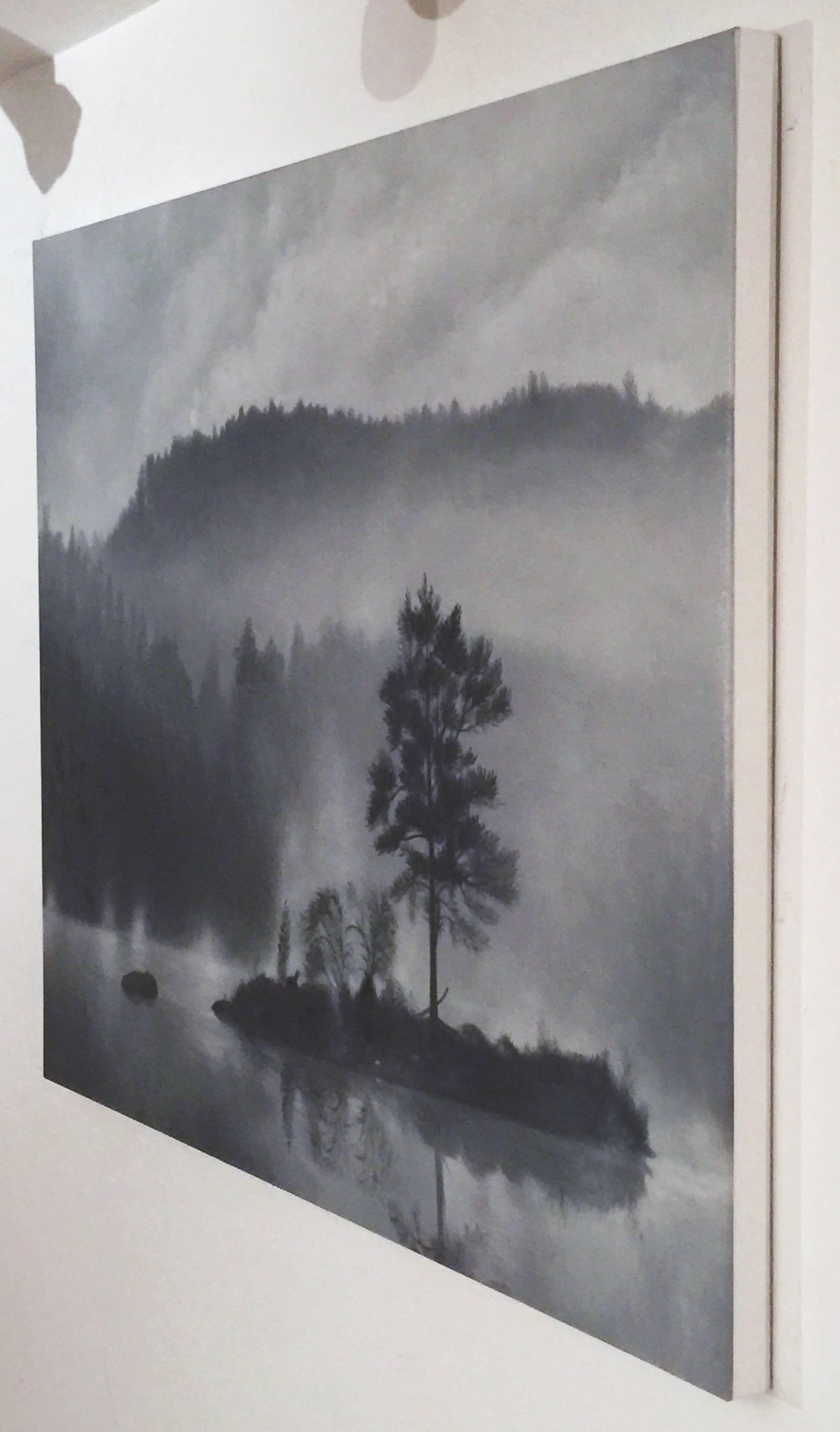 Untitled - Painting by Shay Kun
