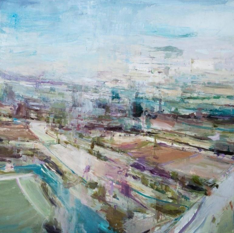 Chelsea James Landscape Painting - Divergent