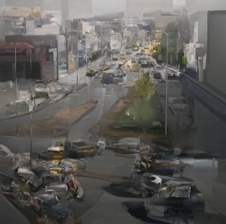 Daniel Ochoa Landscape Painting - From 101 San Francisco