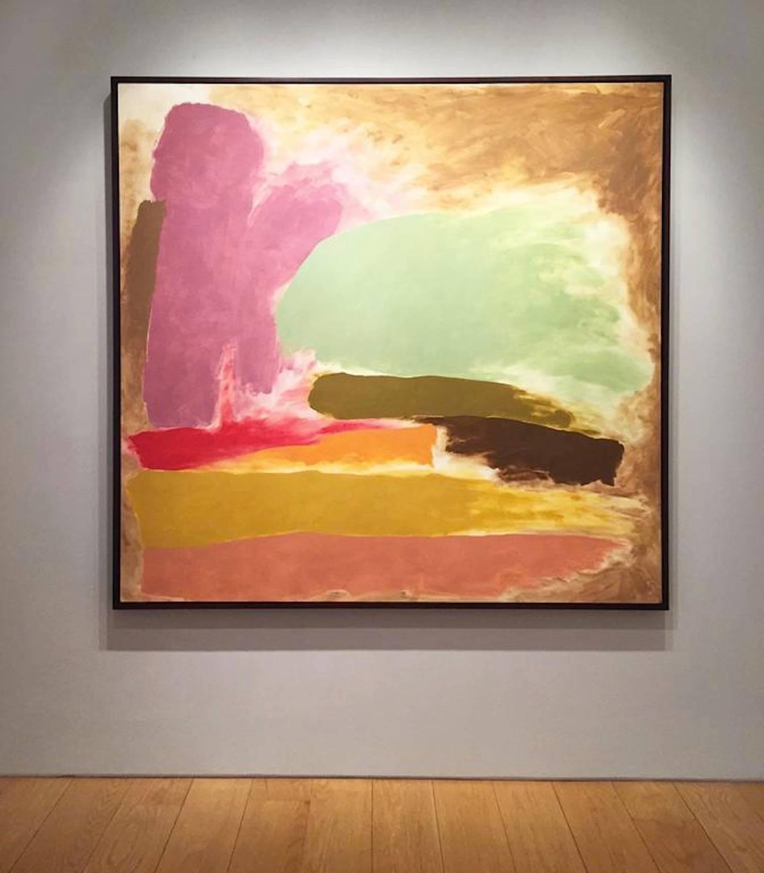 Abstract Painting di Friedel Dzubas - Arapaho